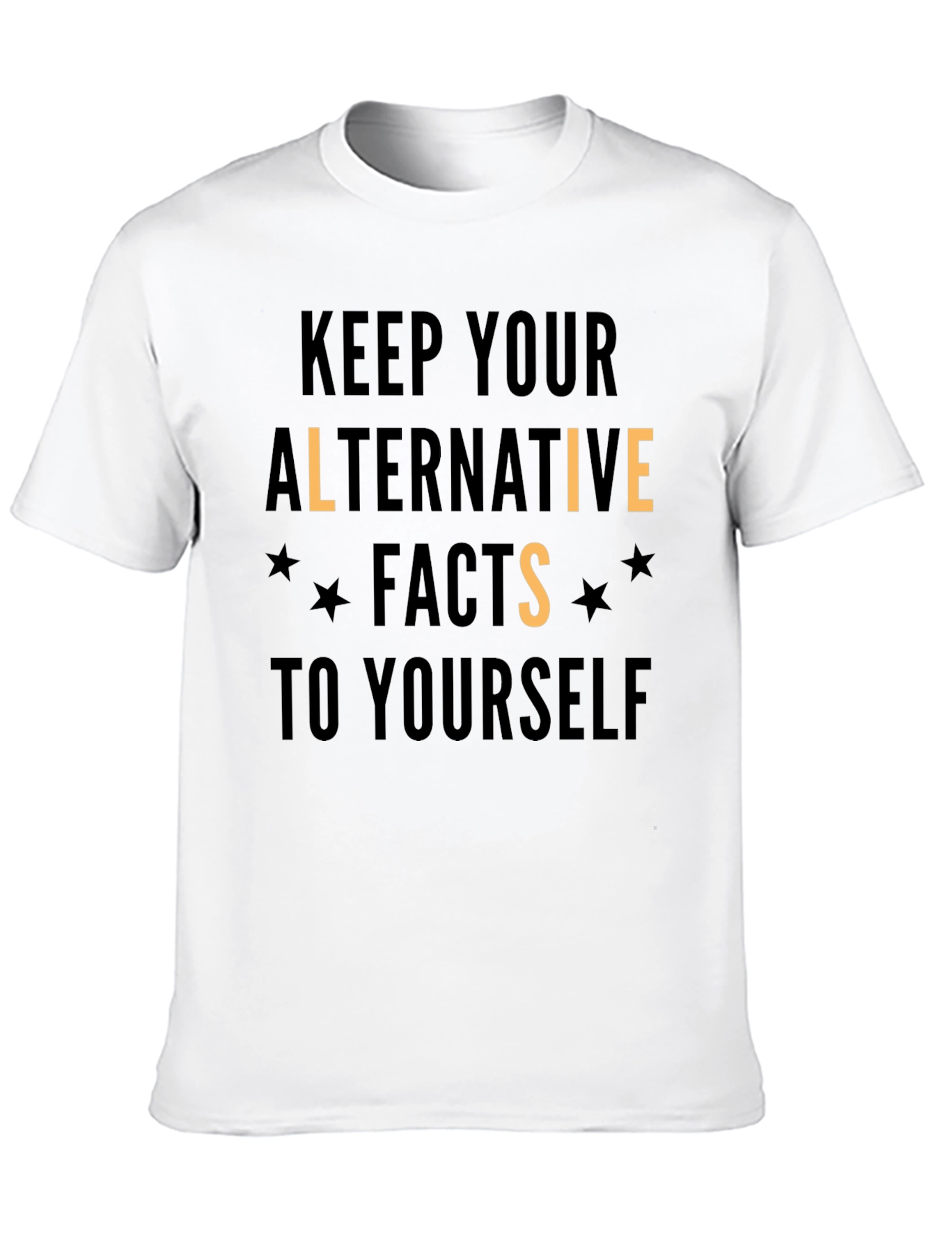 Alternative Facts Graphic Tee - Black