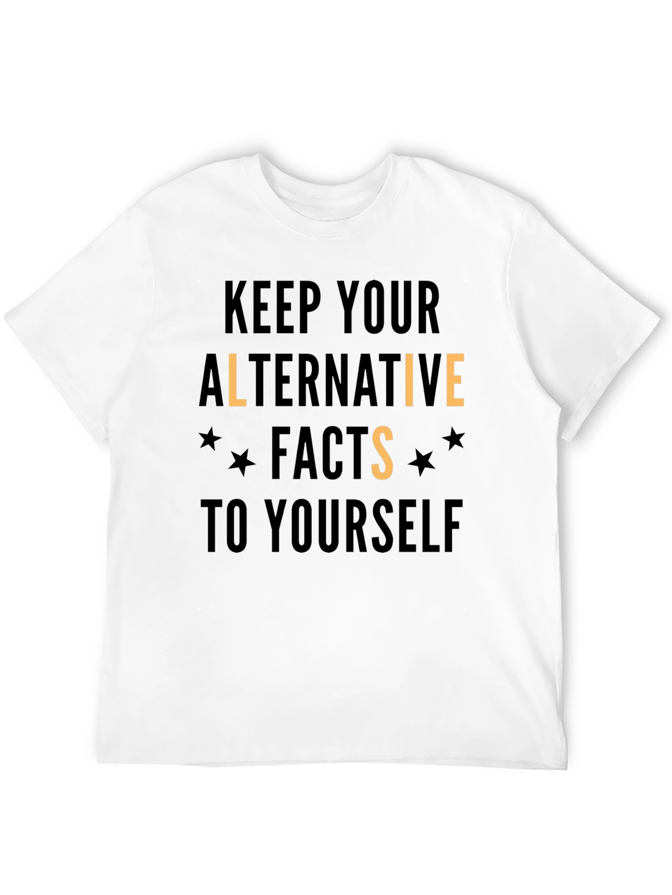 Alternative Facts Graphic Tee - Black