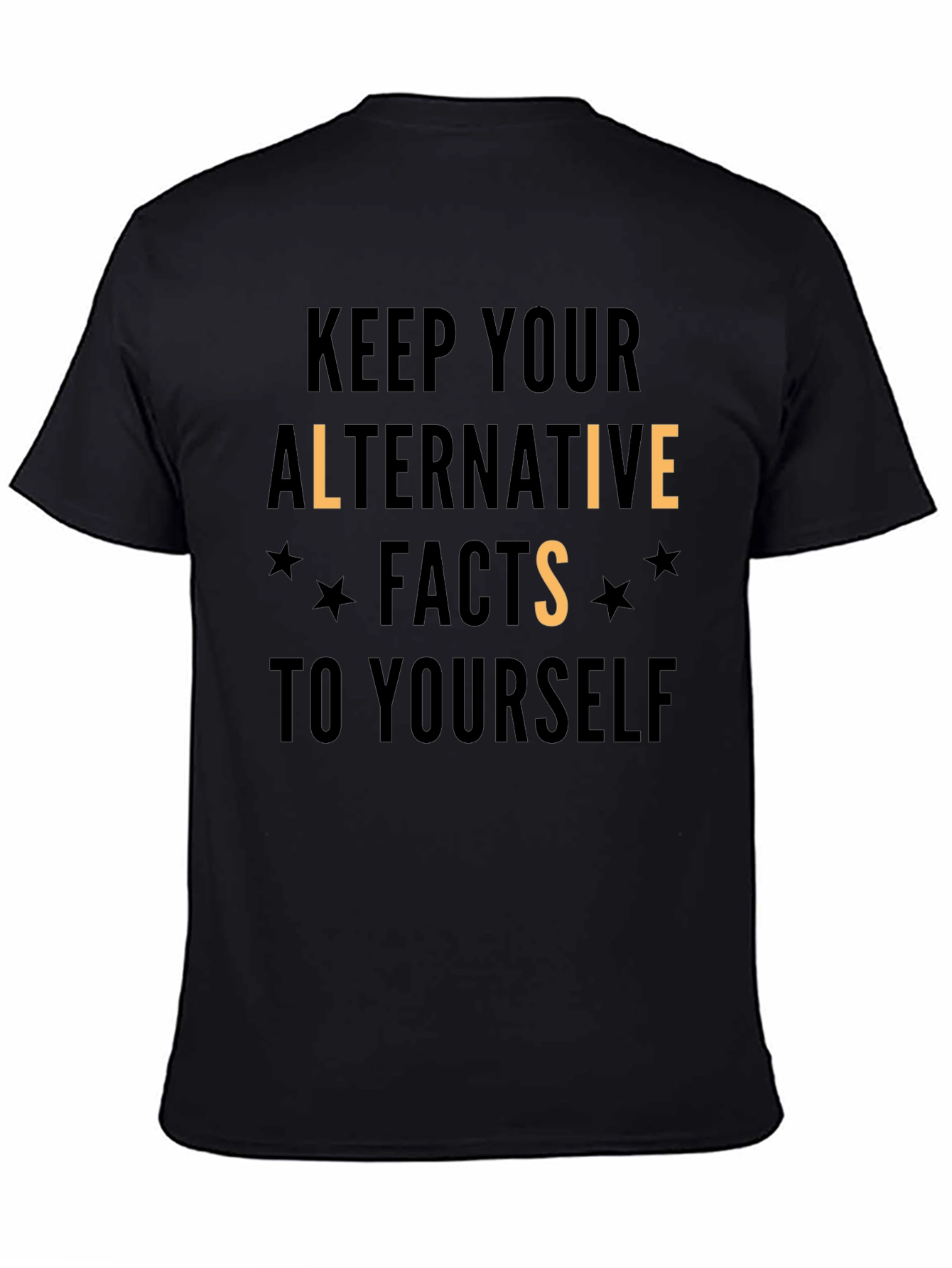 Alternative Facts Graphic Tee - Black
