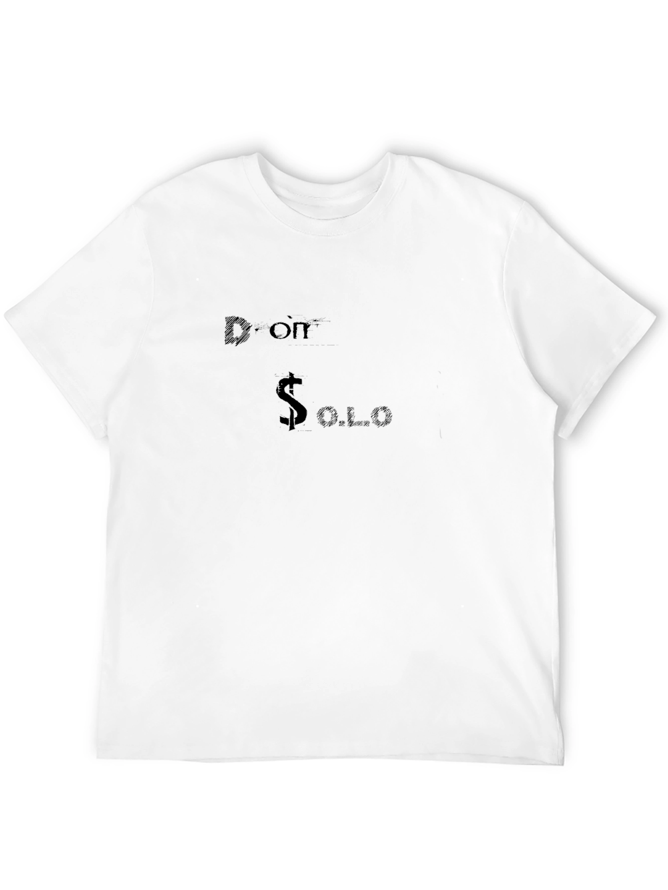 Don Solo Black Graphic T-Shirt