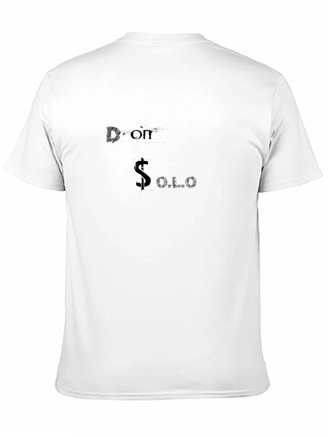 Don Solo Black Graphic T-Shirt