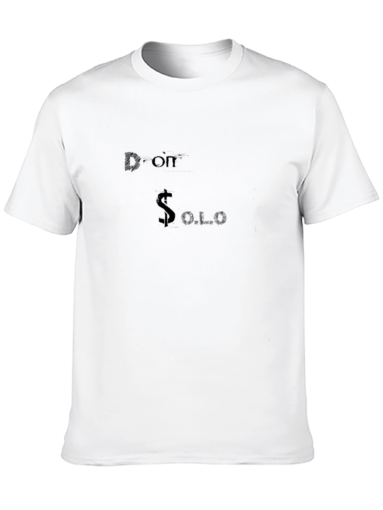 Don Solo Black Graphic T-Shirt