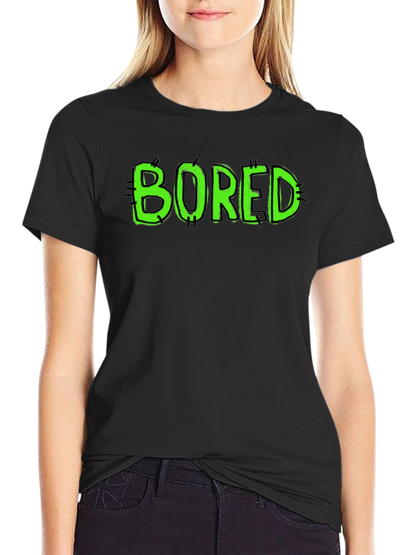 Bored Graphic Tee - Classic Fit