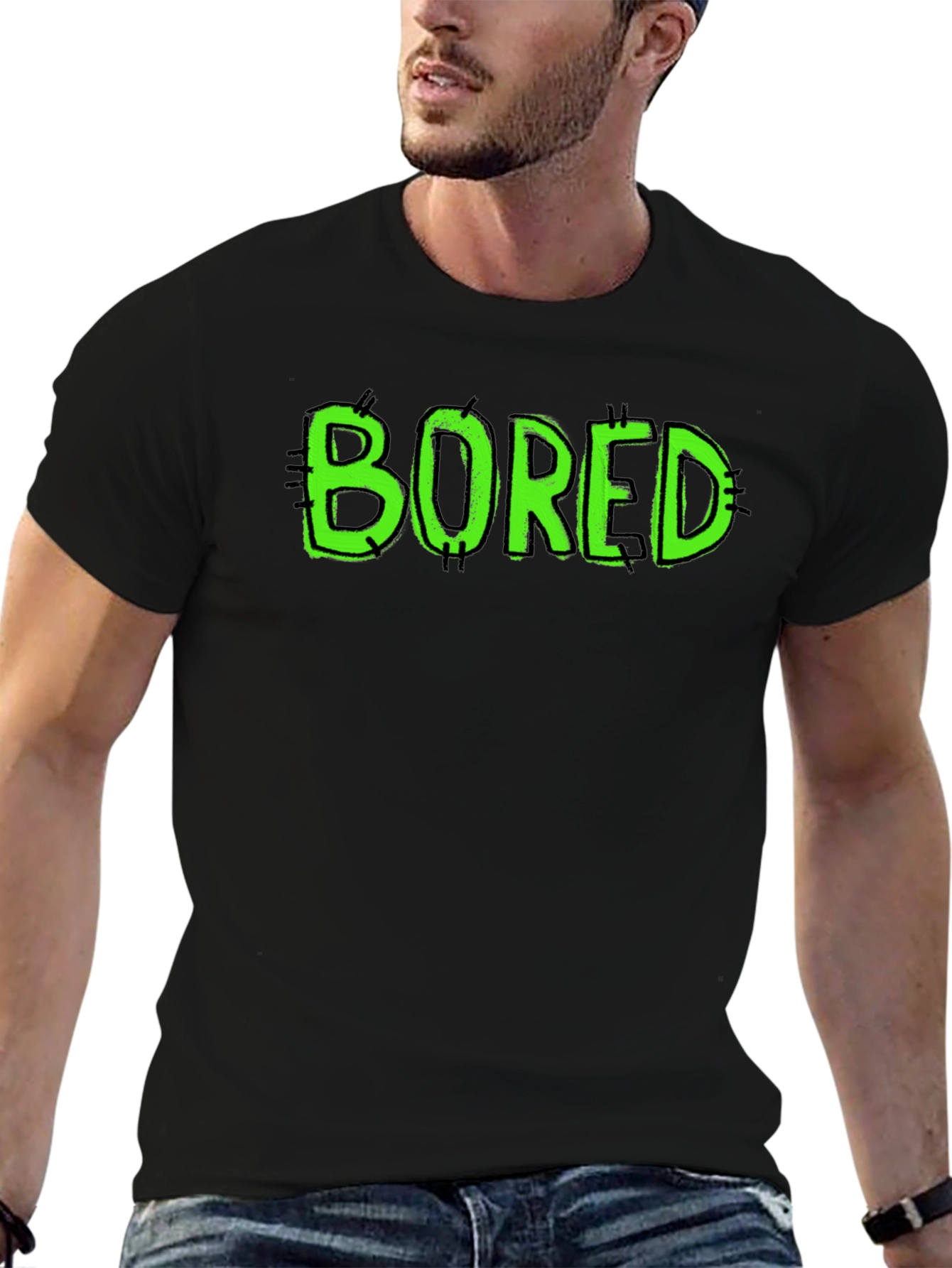 Bored Graphic Tee - Classic Fit