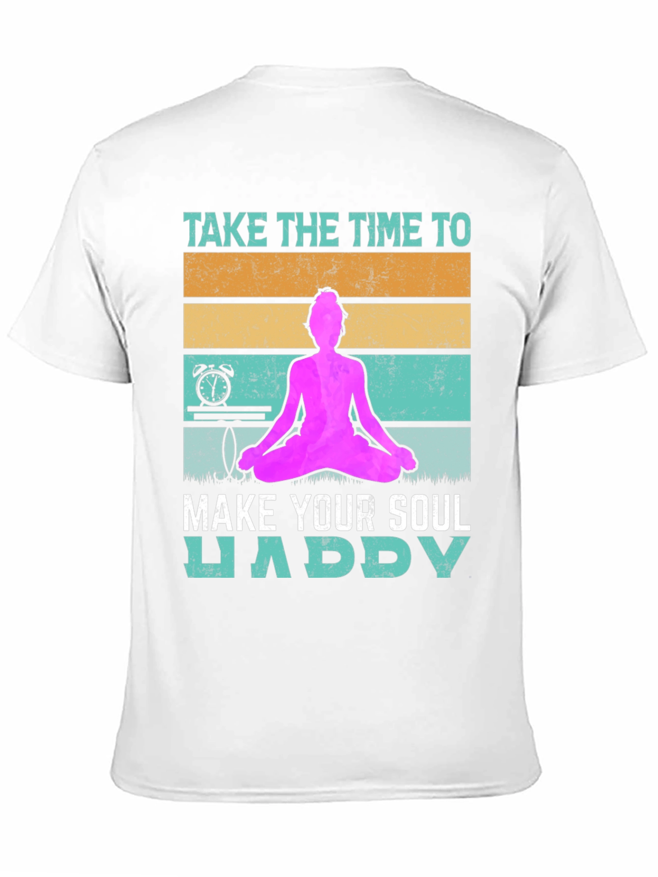 Soul Happy Yoga Tee - Meditate in Style!