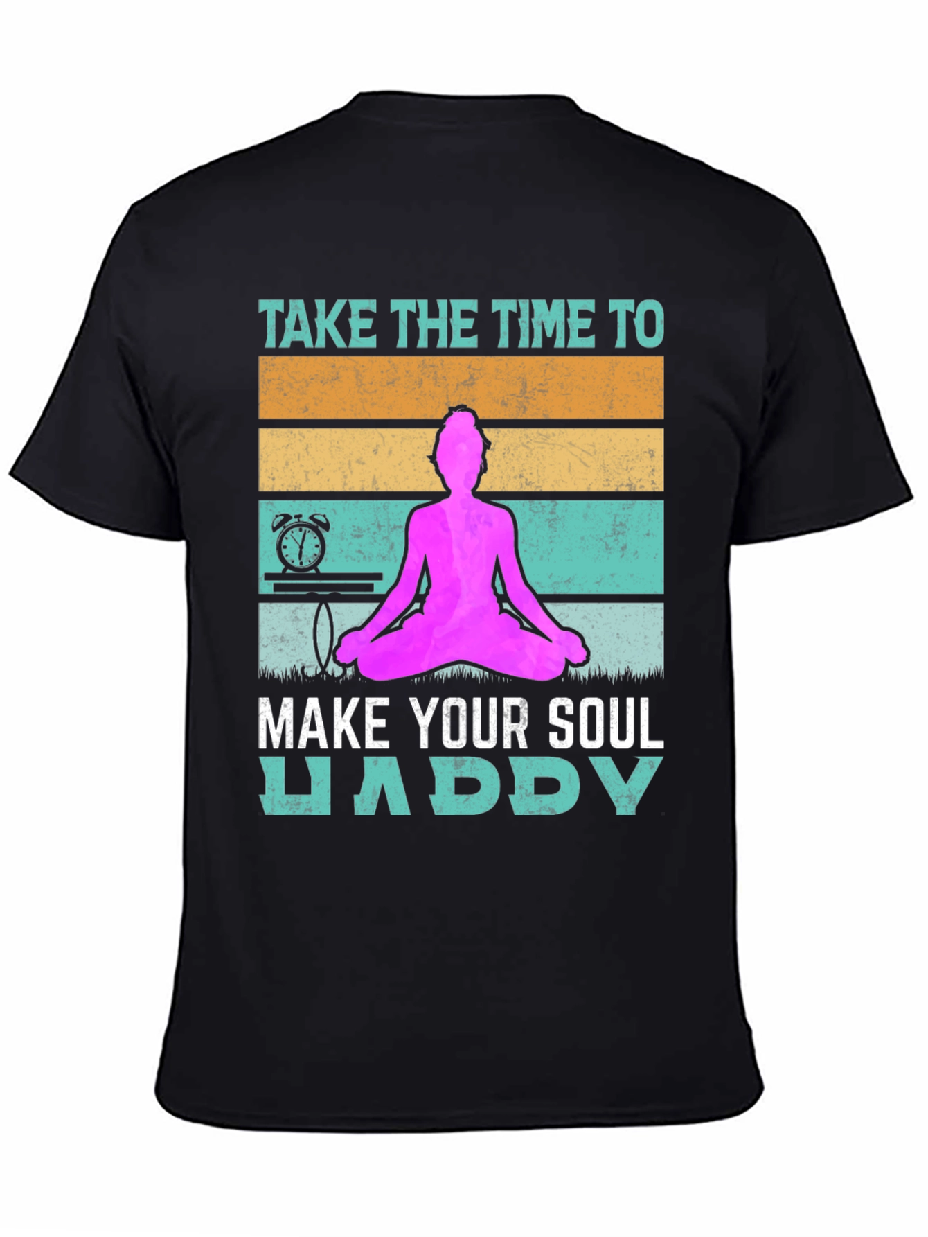Soul Happy Yoga Tee - Meditate in Style!
