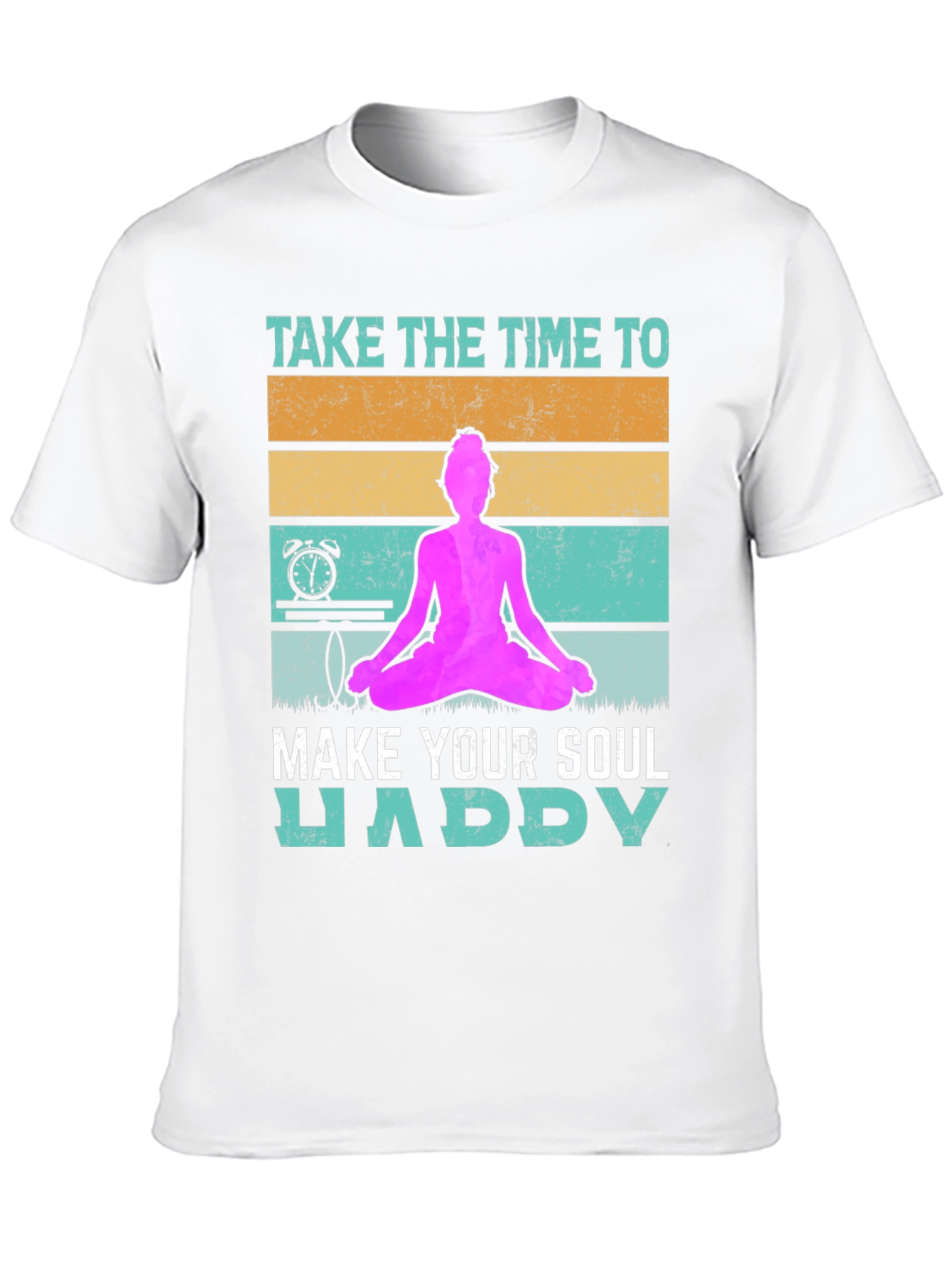 Soul Happy Yoga Tee - Meditate in Style!