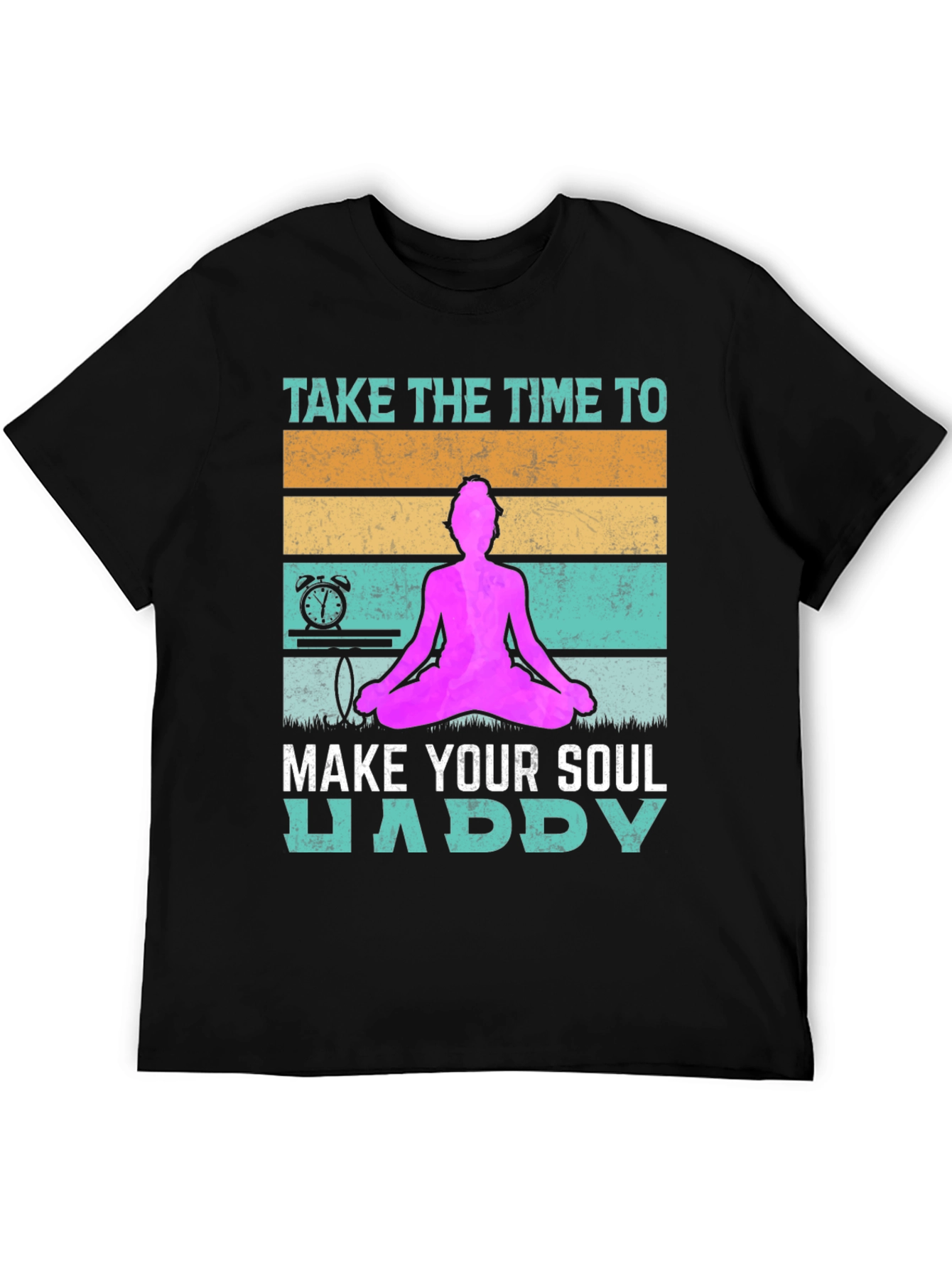Soul Happy Yoga Tee - Meditate in Style!