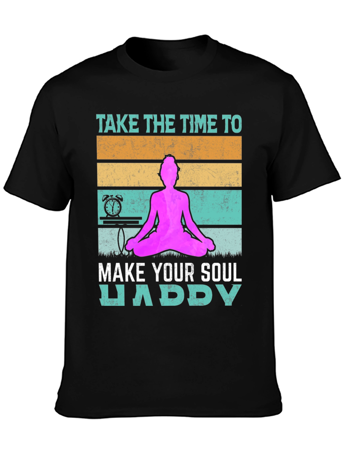 Soul Happy Yoga Tee - Meditate in Style!