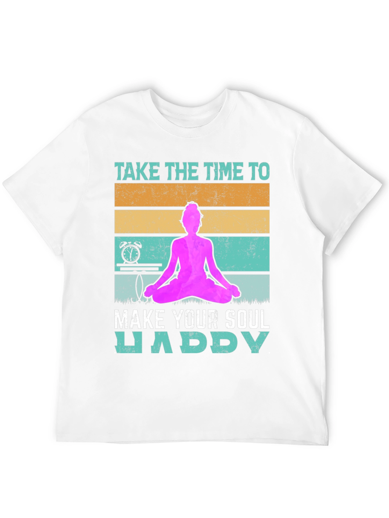 Soul Happy Yoga Tee - Meditate in Style!