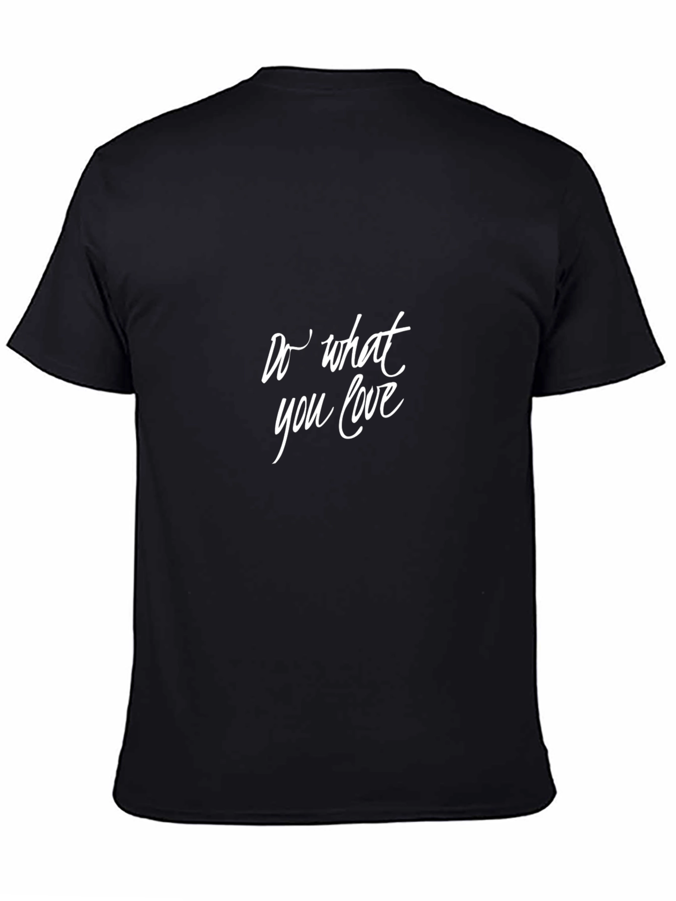 Do What You Love - Black Graphic Tee