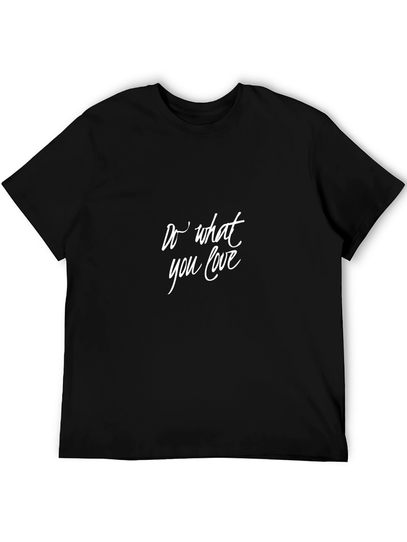 Do What You Love - Black Graphic Tee
