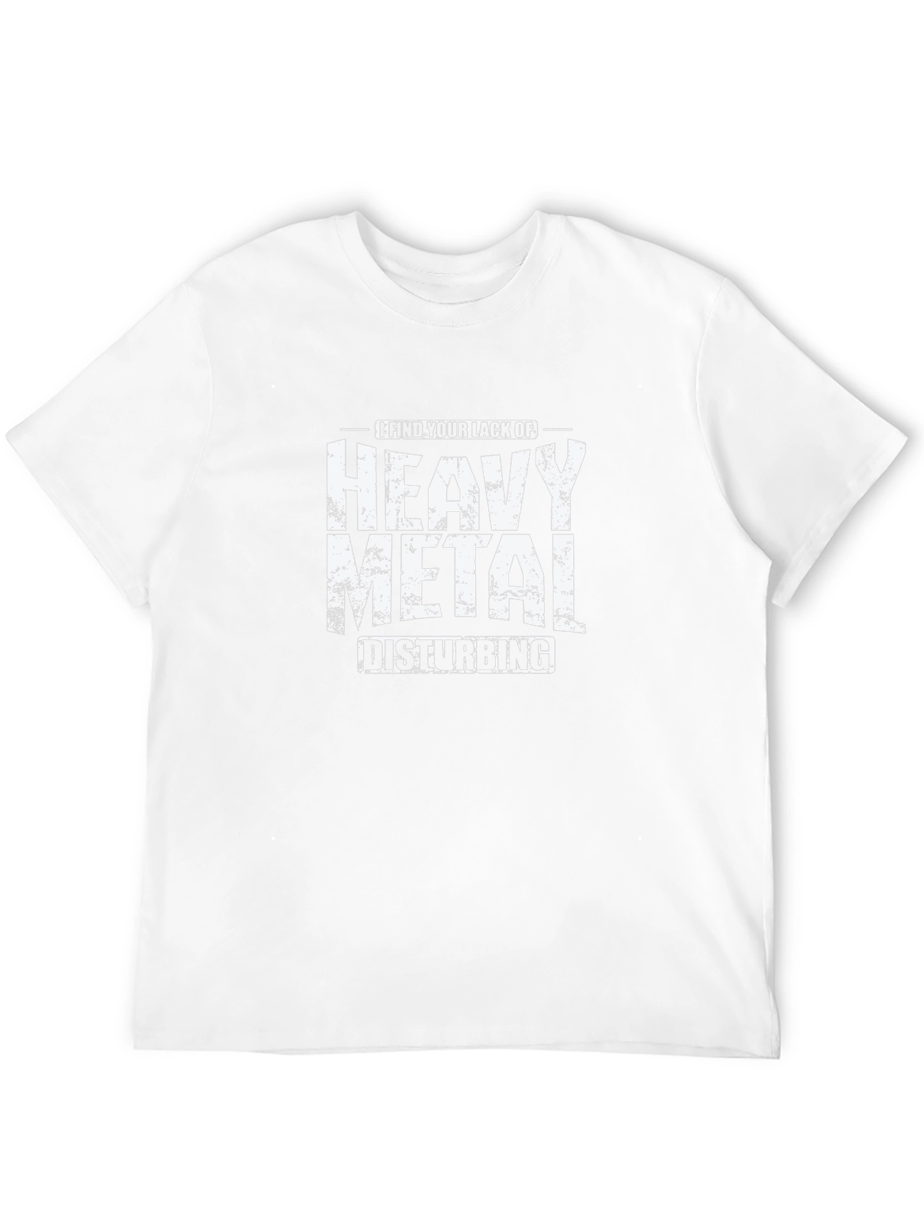 Heavy Metal Disturbing T-Shirt - Rock Fan Apparel