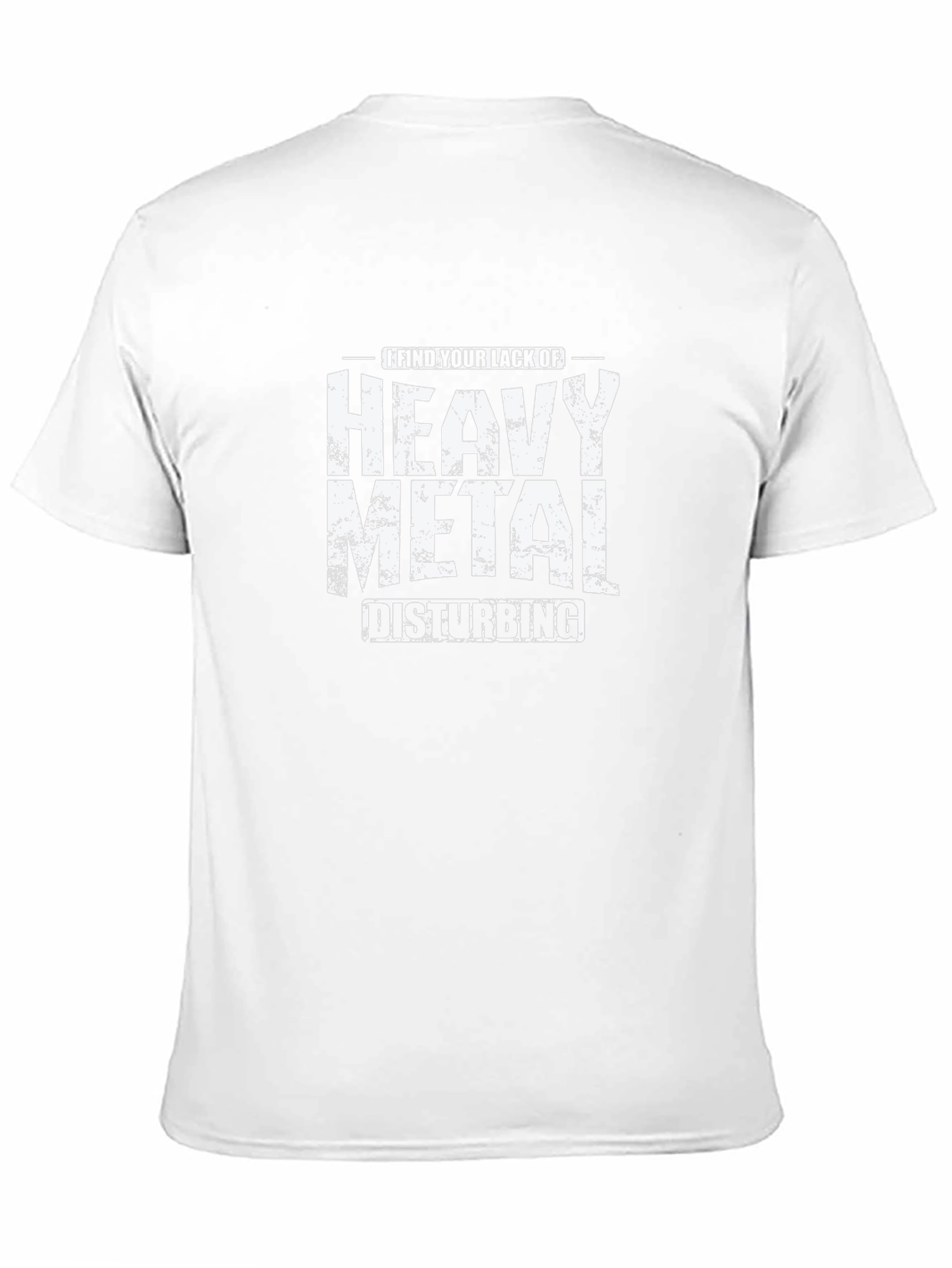 Heavy Metal Disturbing T-Shirt - Rock Fan Apparel