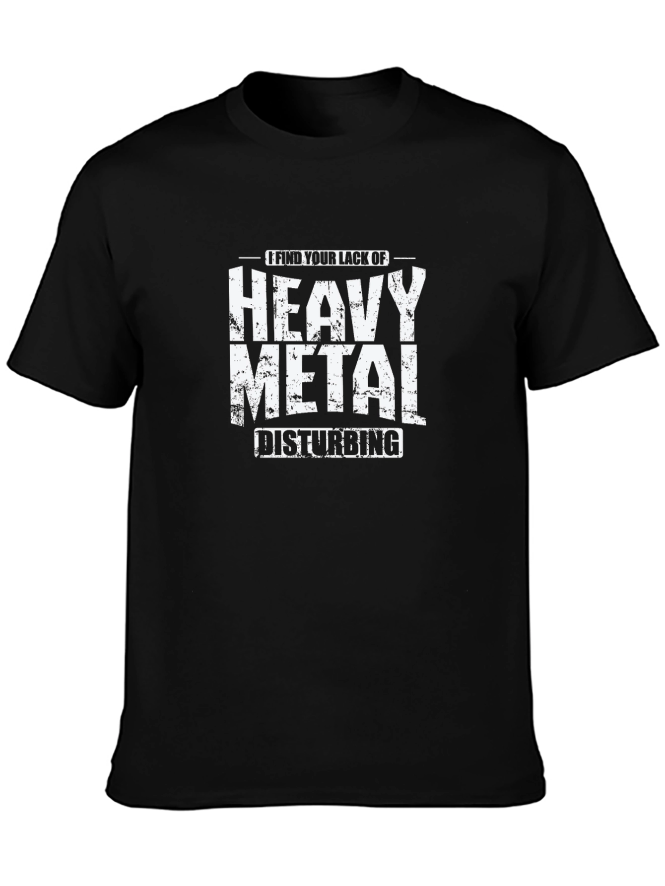 Heavy Metal Disturbing T-Shirt - Rock Fan Apparel