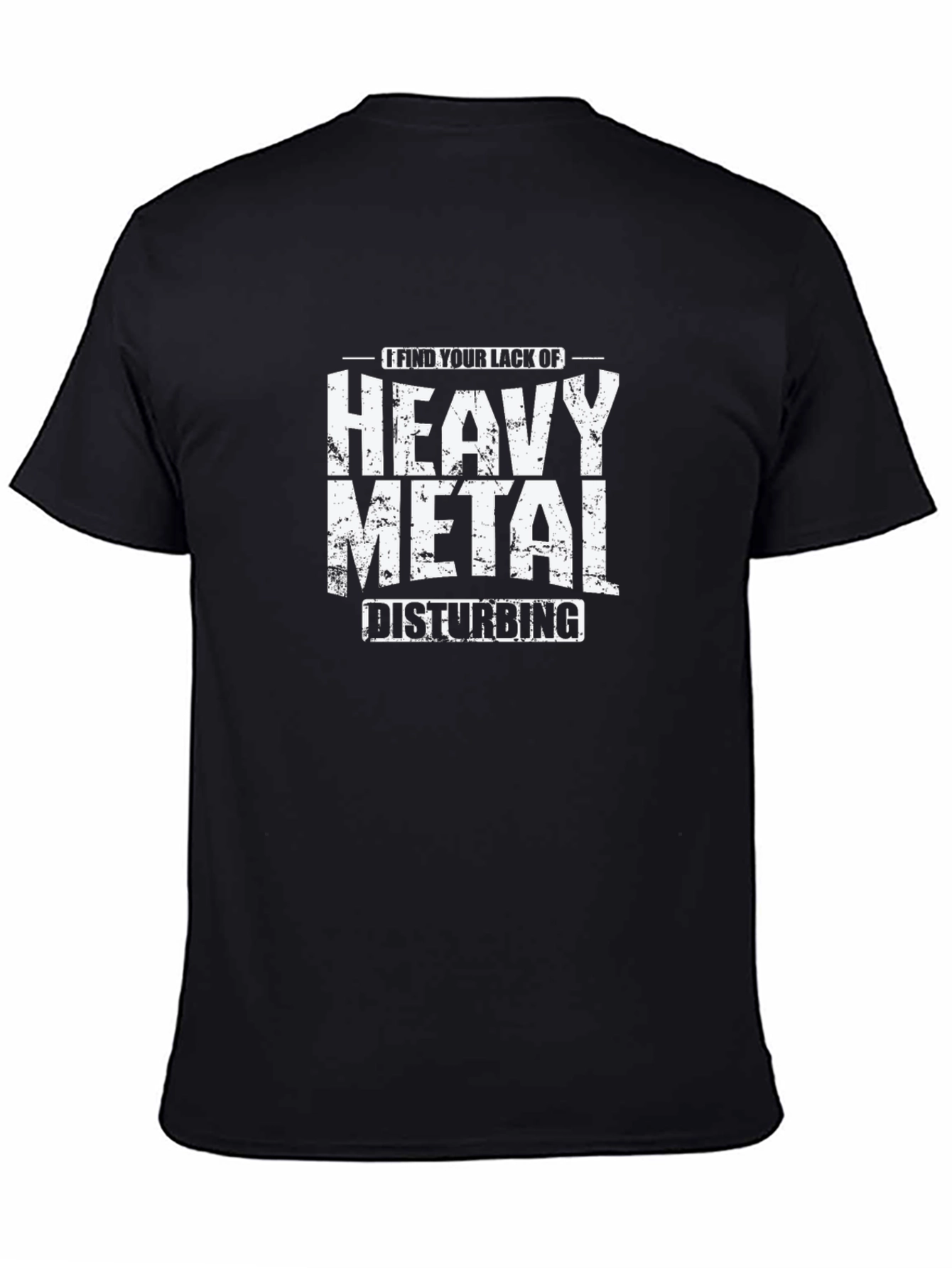 Heavy Metal Disturbing T-Shirt - Rock Fan Apparel