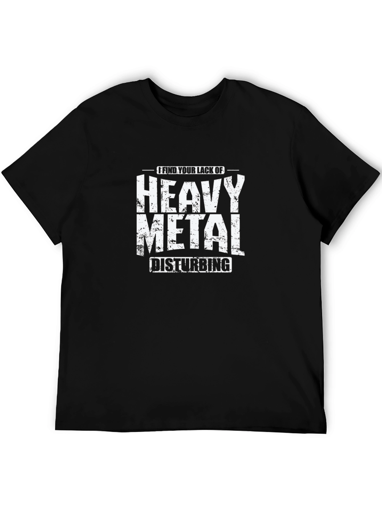 Heavy Metal Disturbing T-Shirt - Rock Fan Apparel