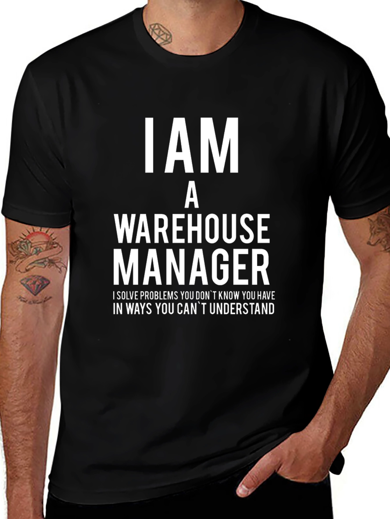 Warehouse Manager T-Shirt - Problem Solver Tee