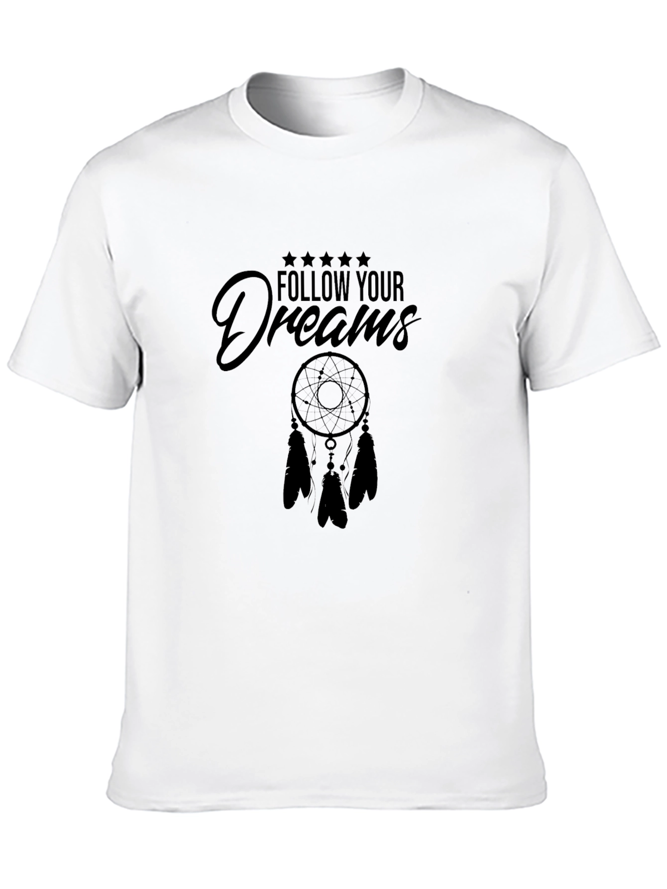 Follow Your Dreams Black T-Shirt