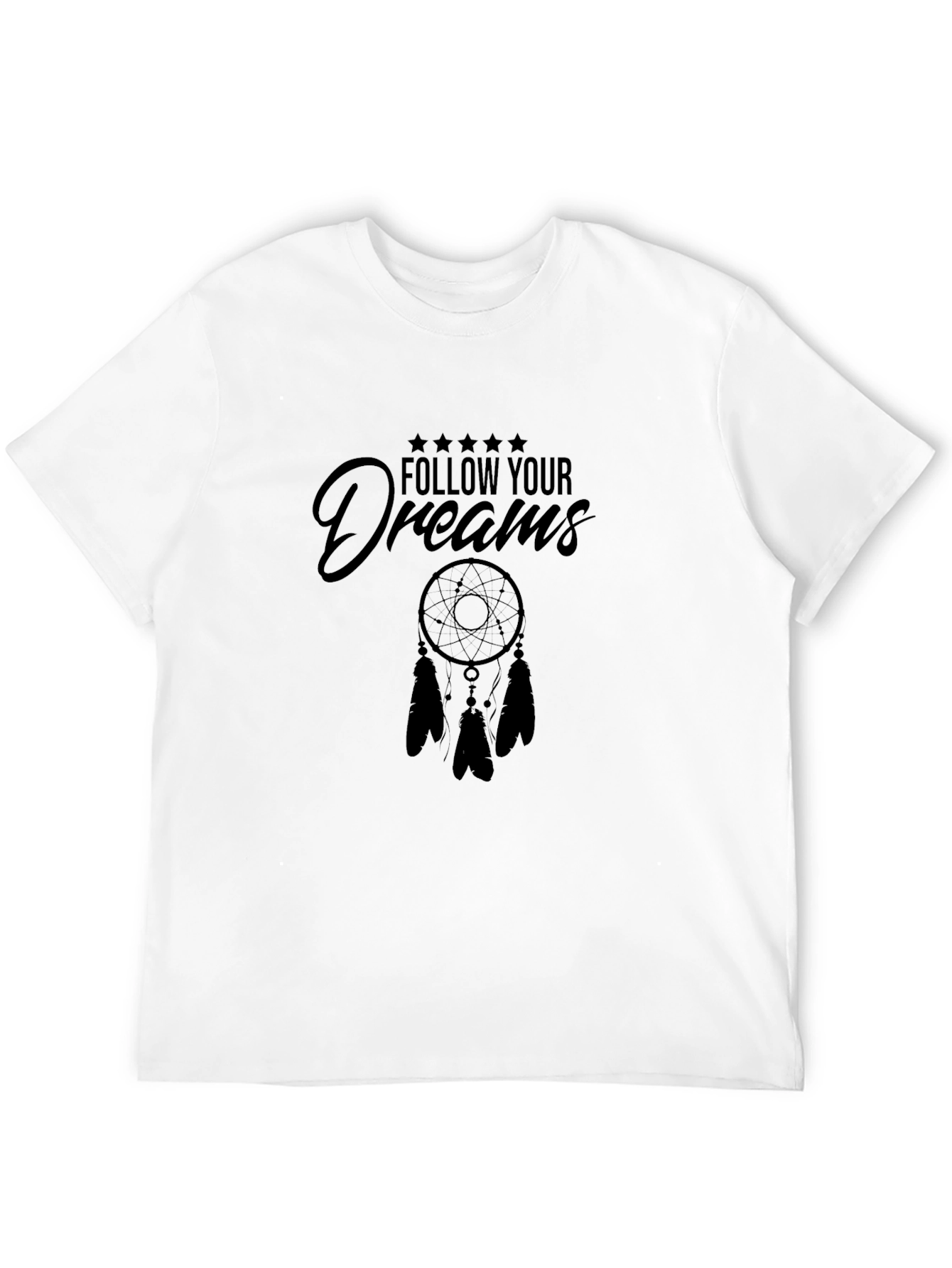 Follow Your Dreams Black T-Shirt