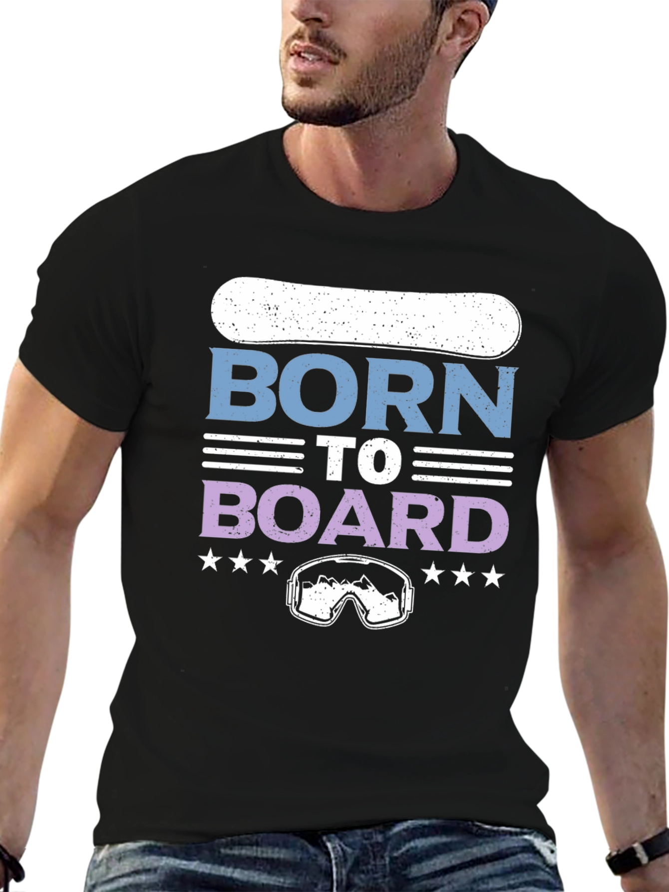Born To Board Graphic T-Shirt