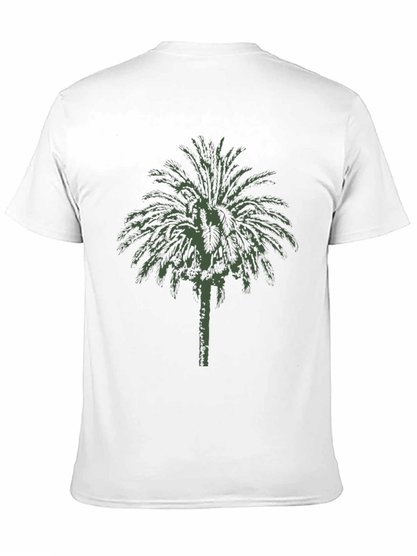 Palm Tree Graphic Black T-Shirt