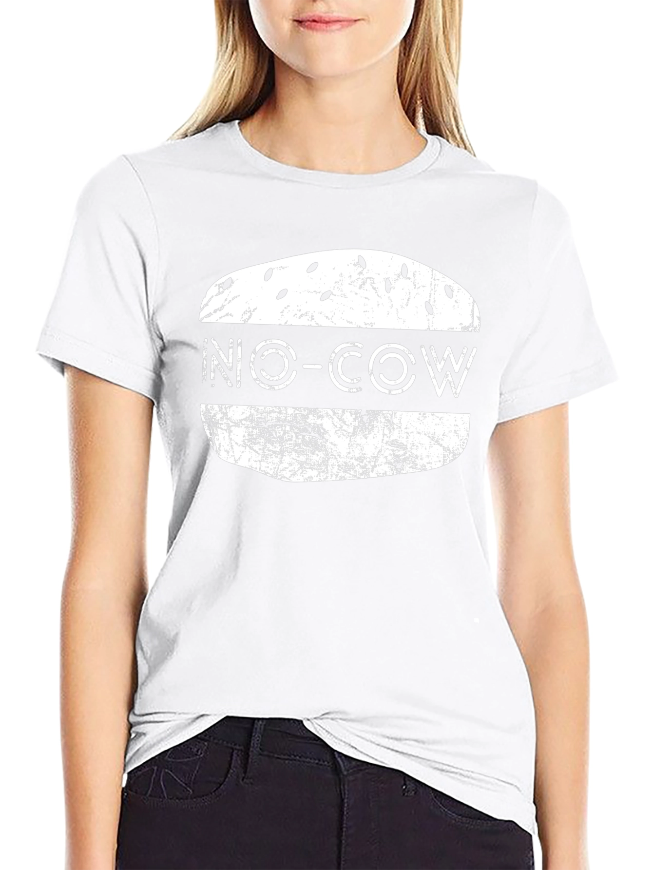 No Cow Burger Graphic Tee
