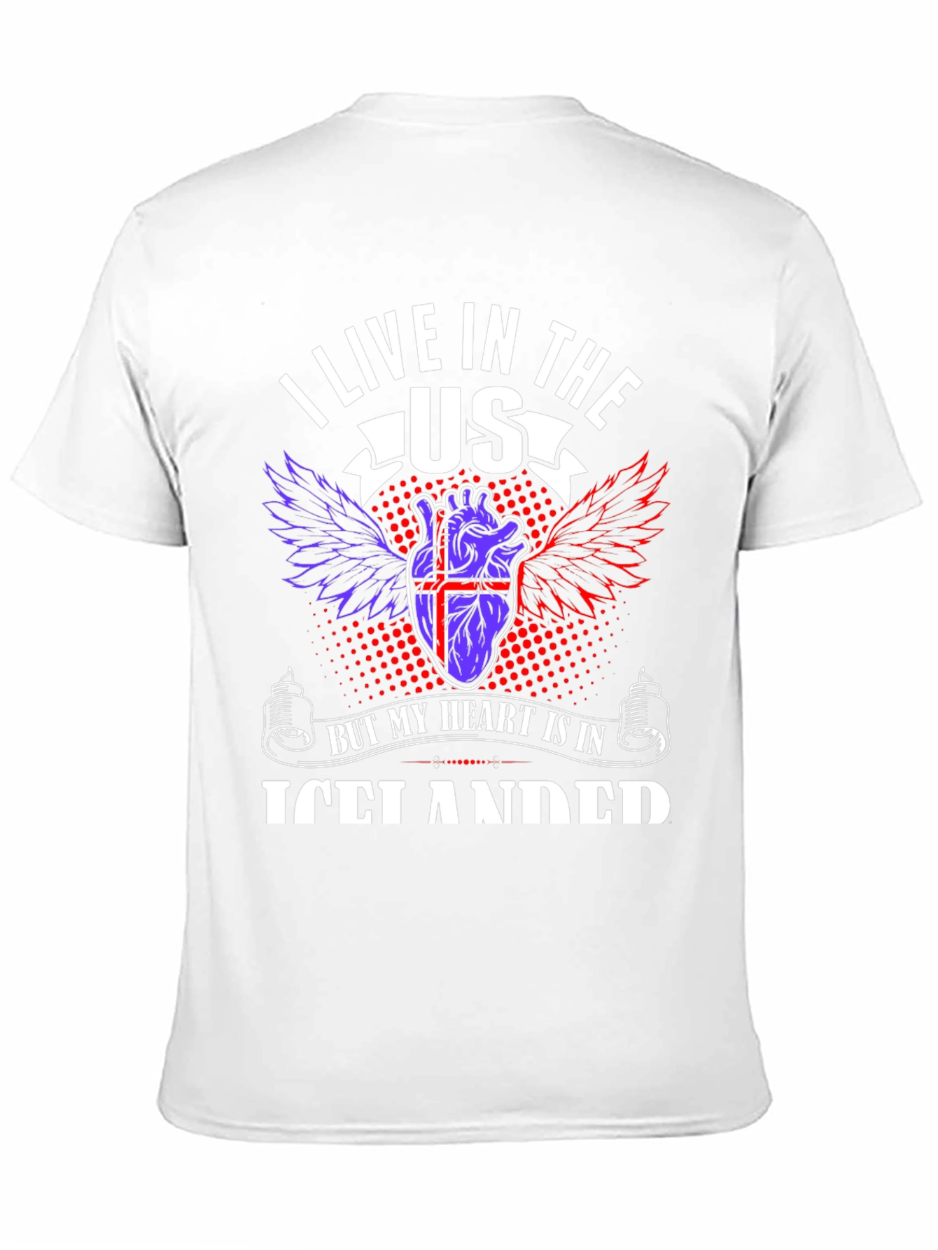 Icelandic Heart USA Living T-Shirt