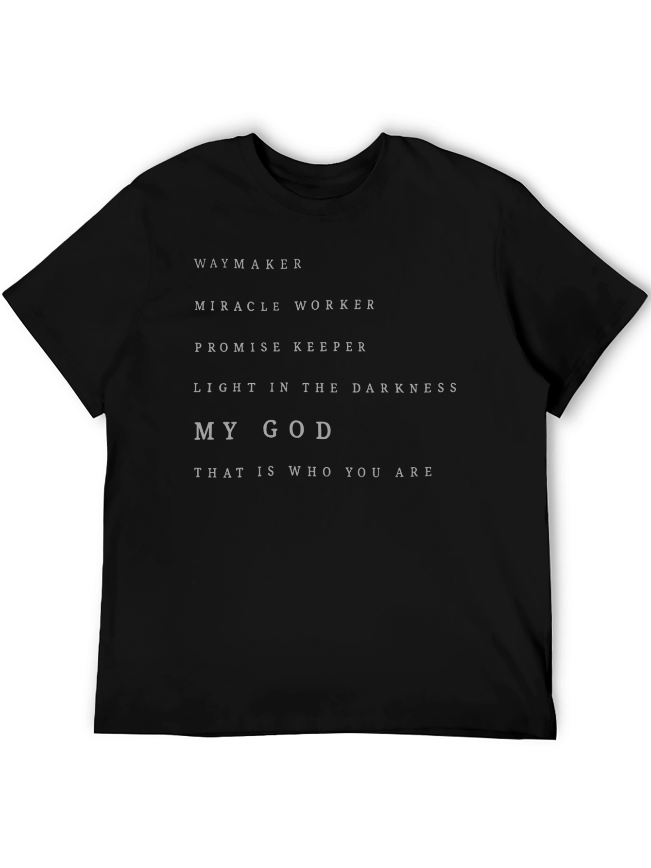 Waymaker Christian T-Shirt - Miracle Worker God Tee