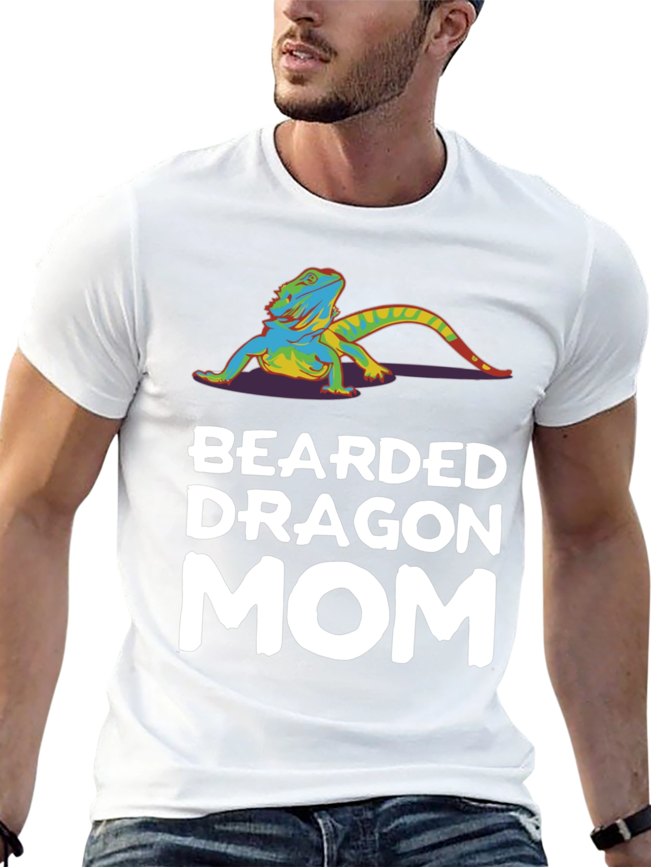 Bearded Dragon Mom T-Shirt - Unique Pet Lover Tee