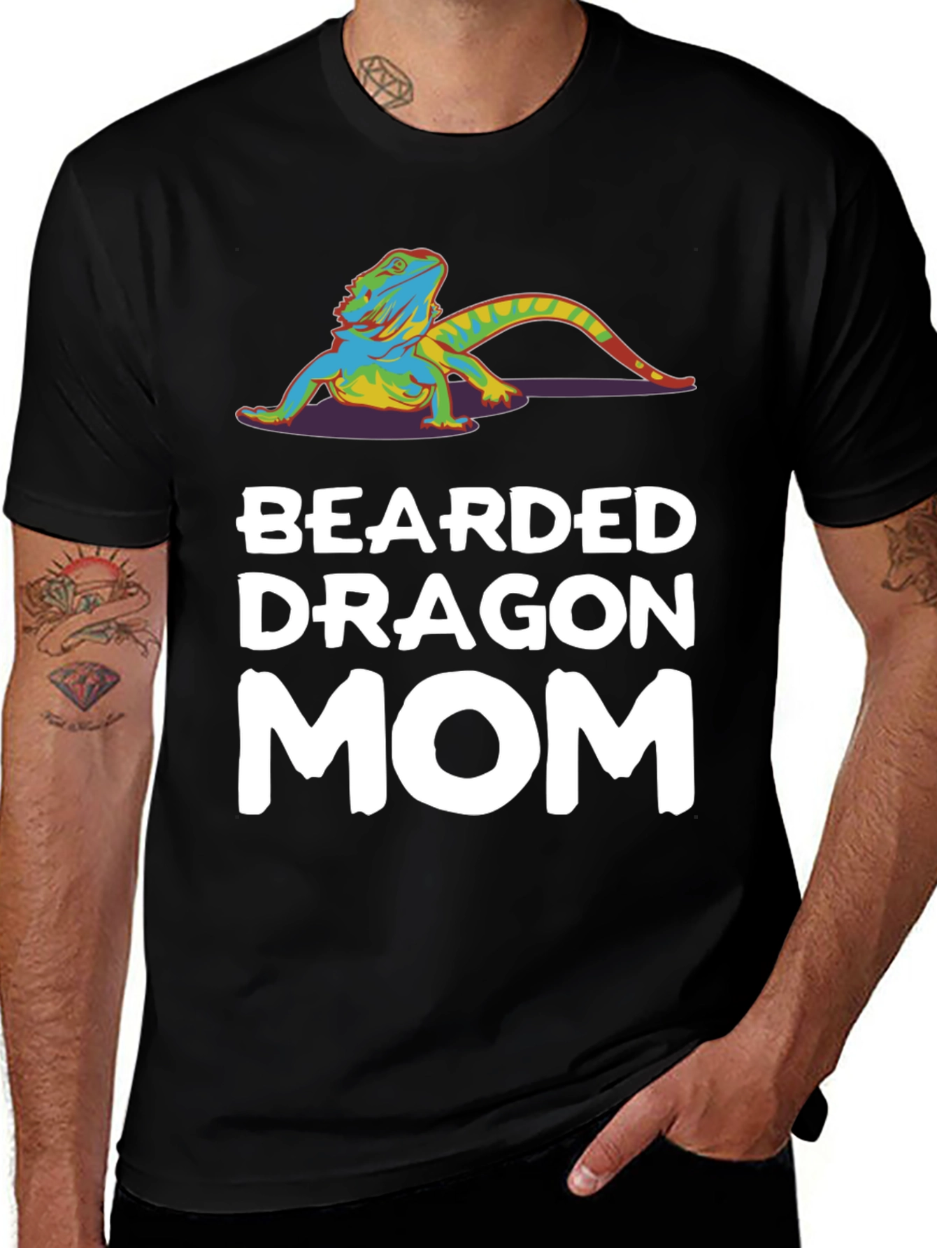 Bearded Dragon Mom T-Shirt - Unique Pet Lover Tee