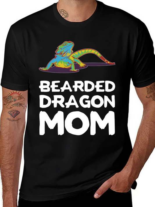 Bearded Dragon Mom T-Shirt - Unique Pet Lover Tee