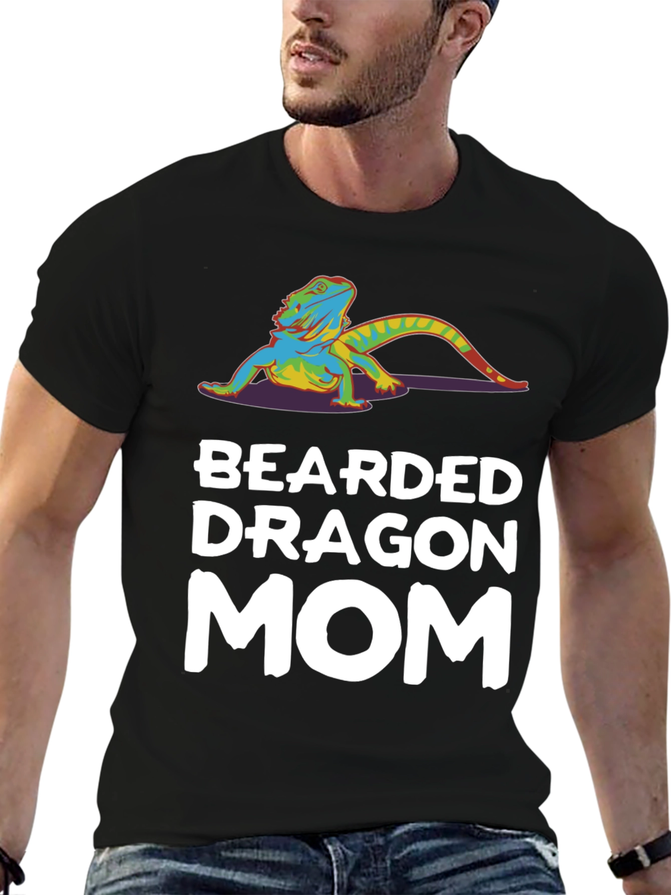 Bearded Dragon Mom T-Shirt - Unique Pet Lover Tee