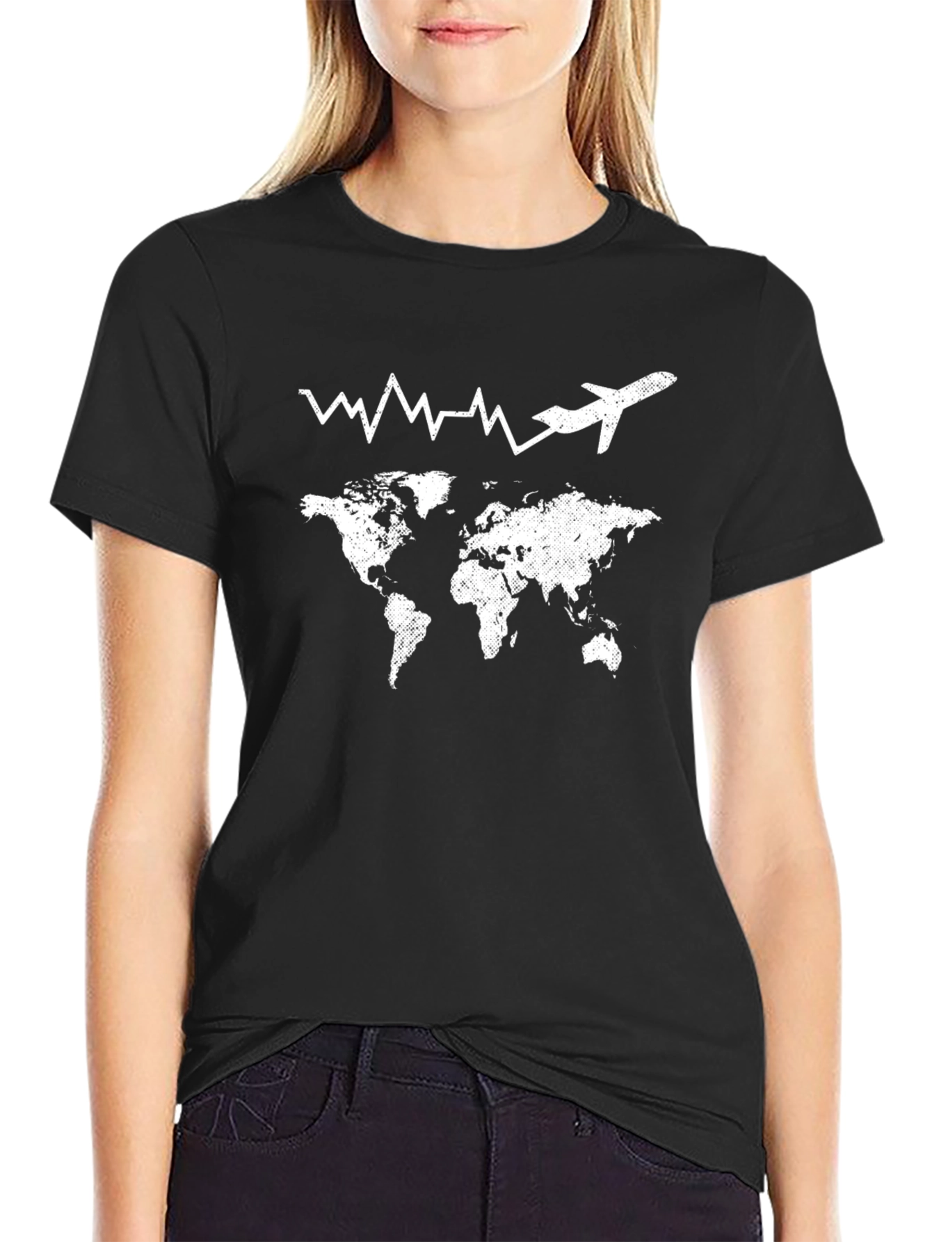 World Map Travel T-Shirt