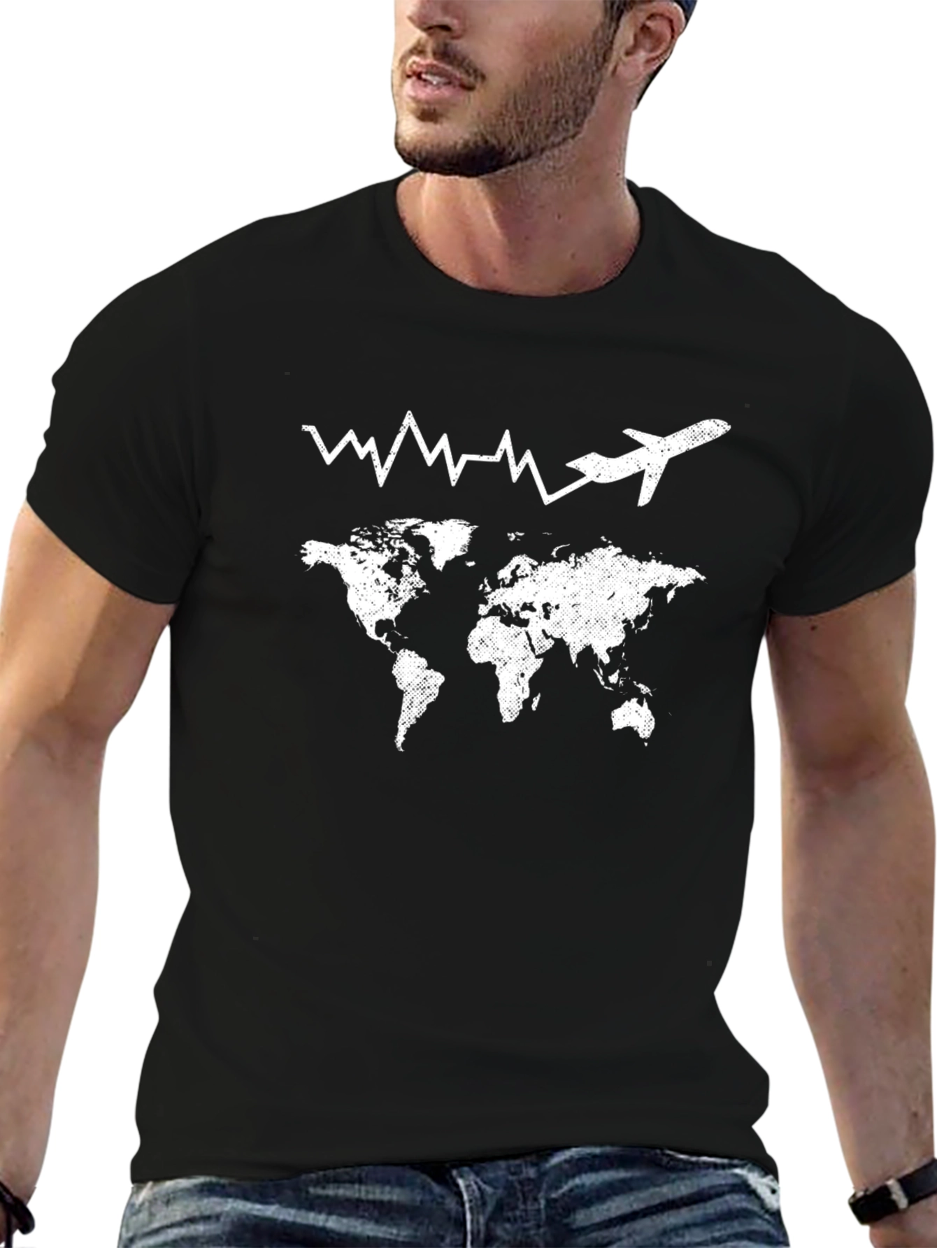World Map Travel T-Shirt