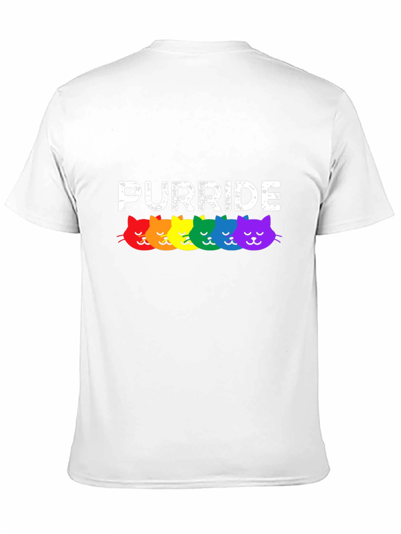Purride Rainbow Cats Pride T-Shirt