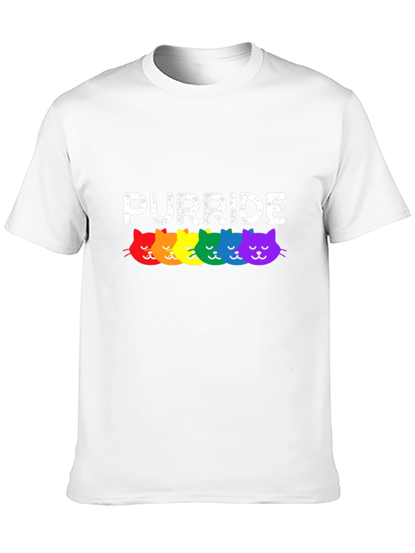 Purride Rainbow Cats Pride T-Shirt