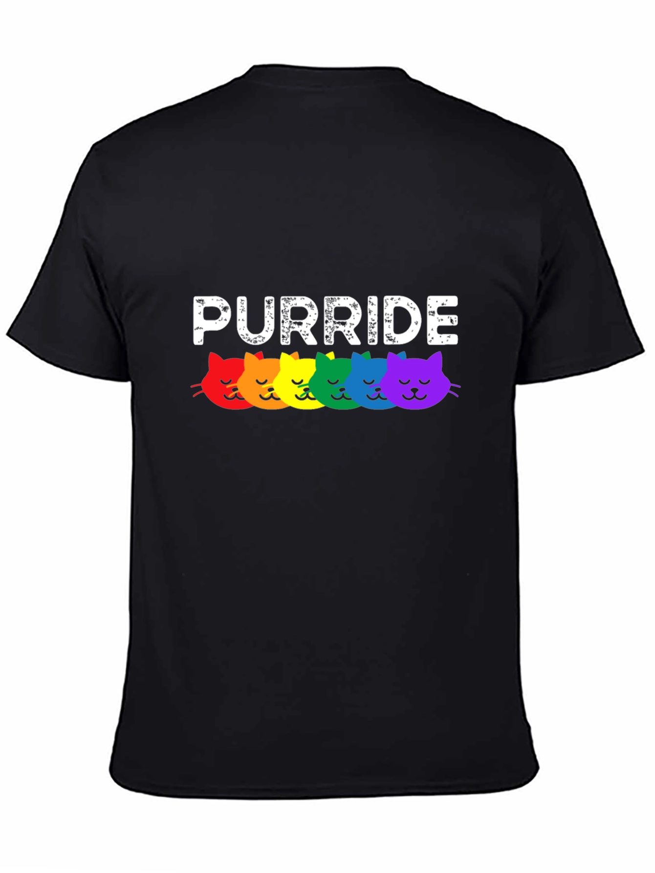 Purride Rainbow Cats Pride T-Shirt