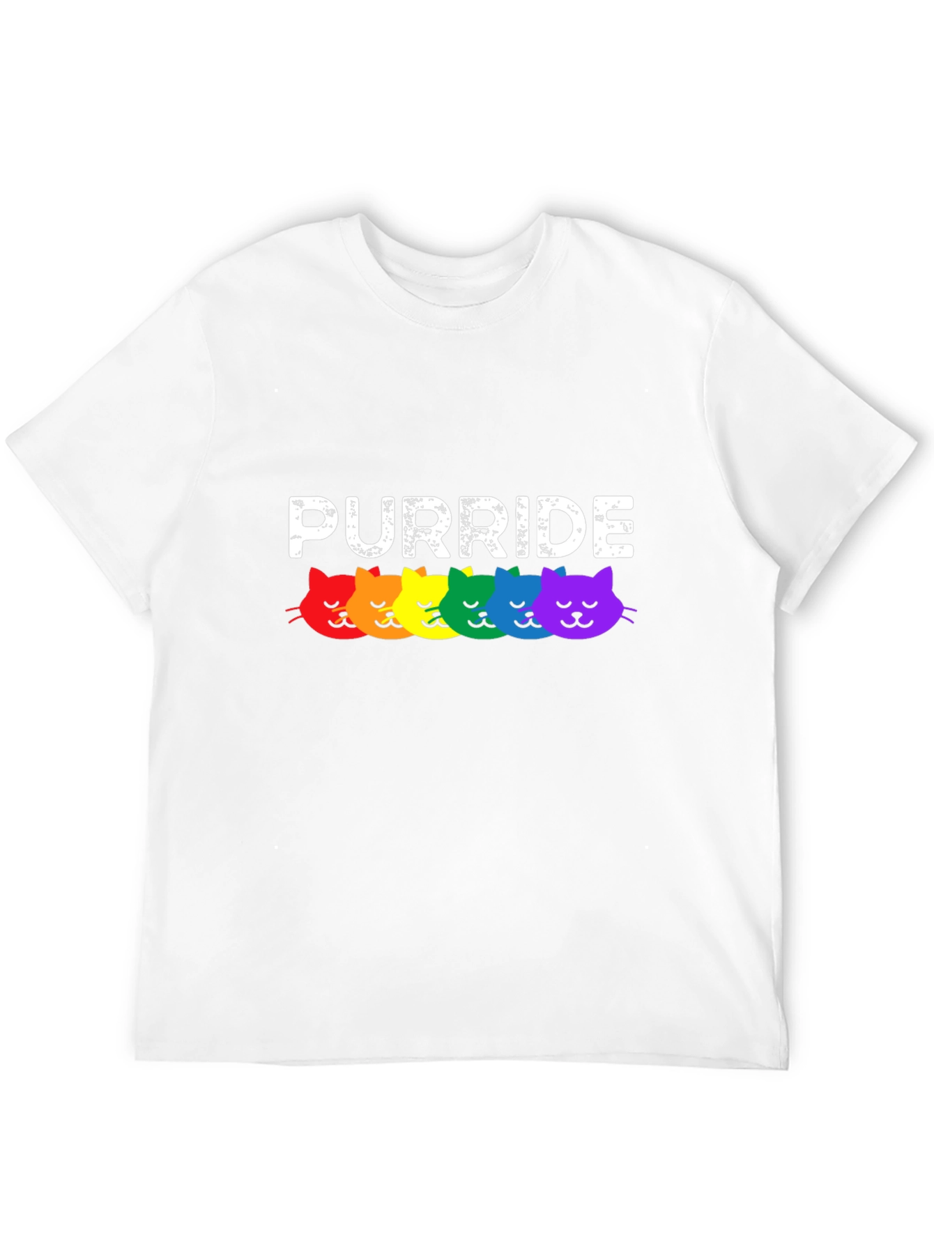 Purride Rainbow Cats Pride T-Shirt