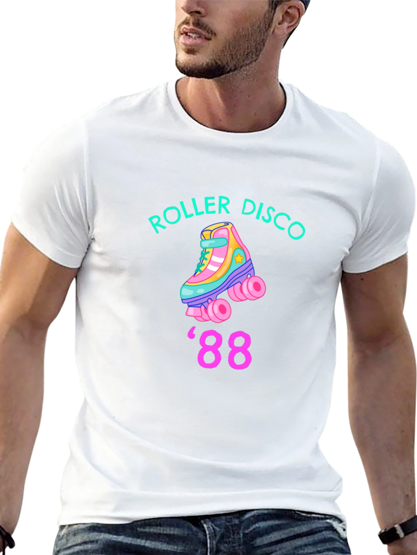 Retro Roller Disco 88 T-Shirt
