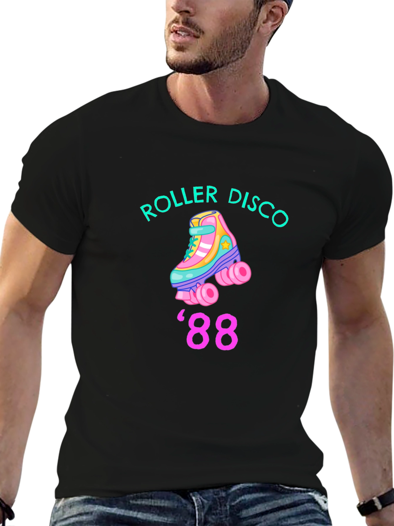 Retro Roller Disco 88 T-Shirt
