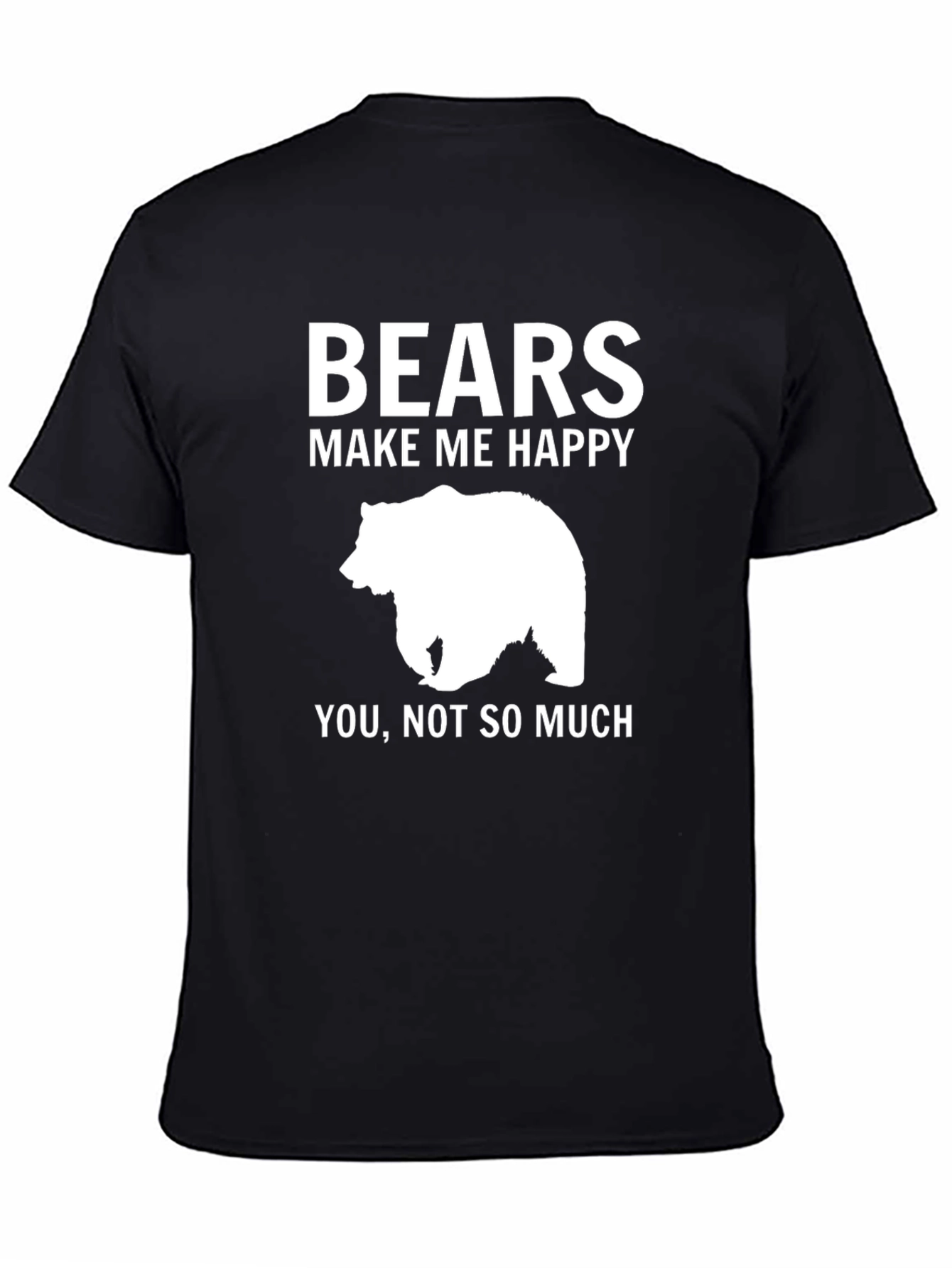Bears Make Me Happy Graphic T-Shirt