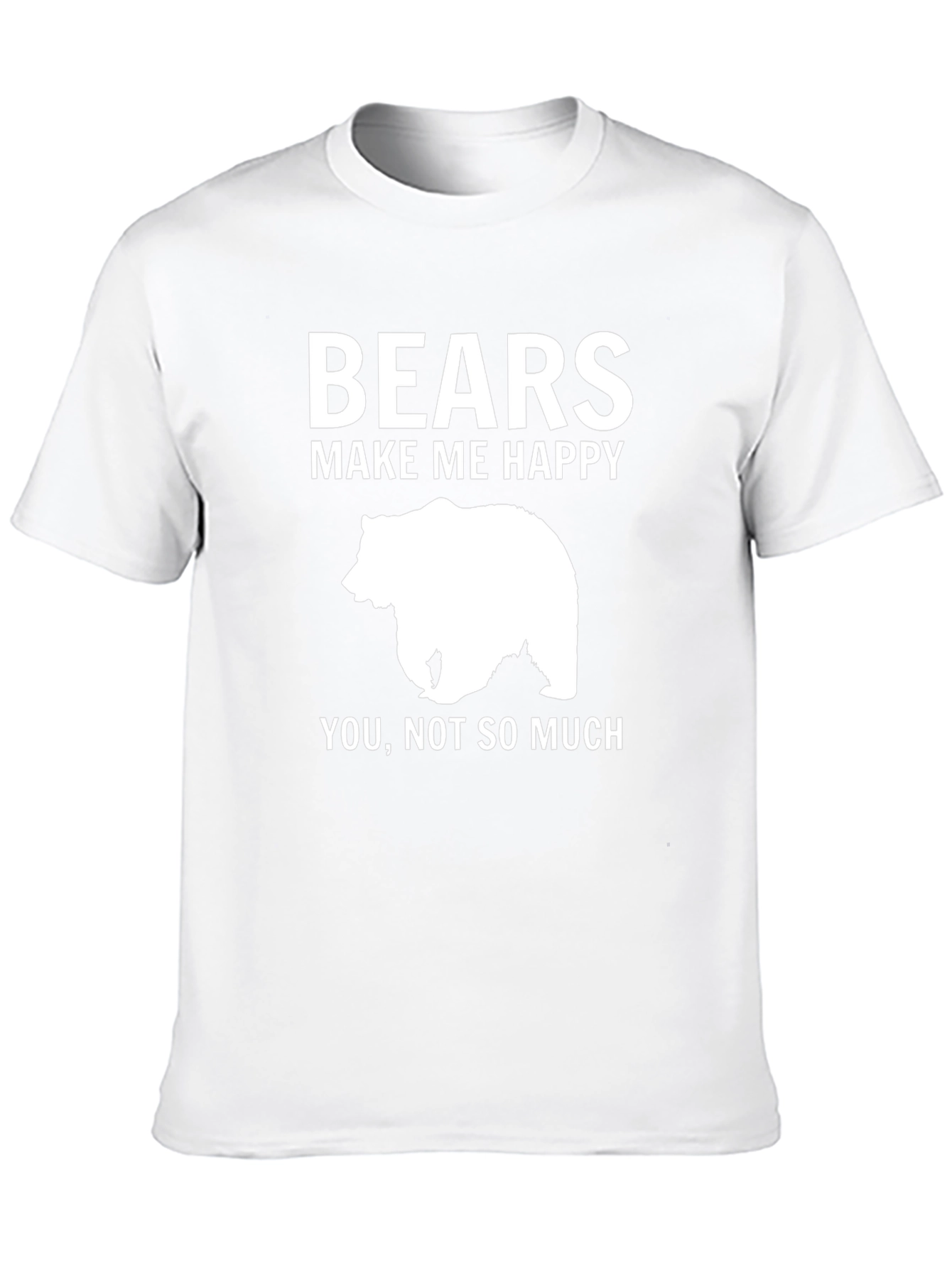 Bears Make Me Happy Graphic T-Shirt