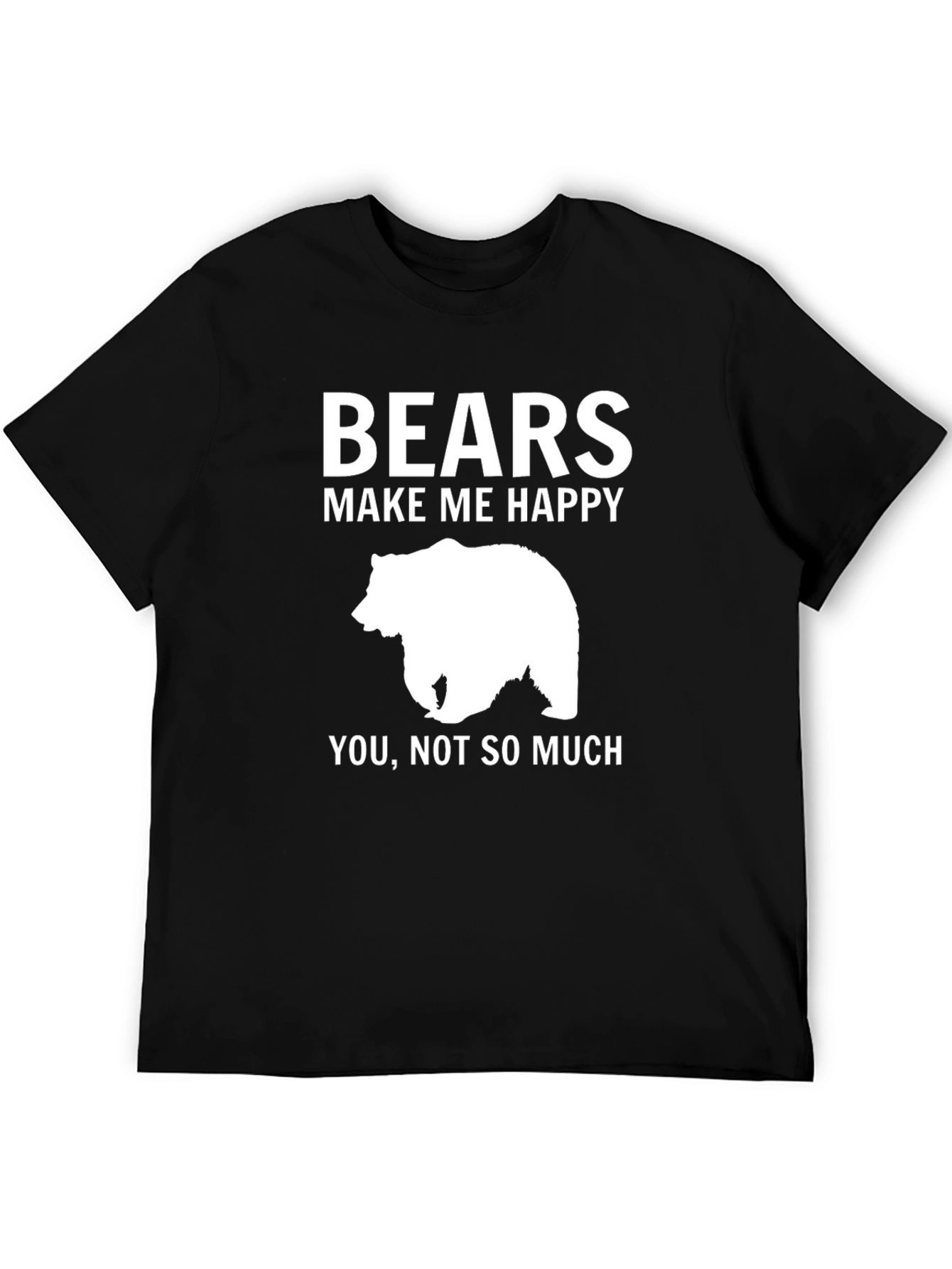 Bears Make Me Happy Graphic T-Shirt
