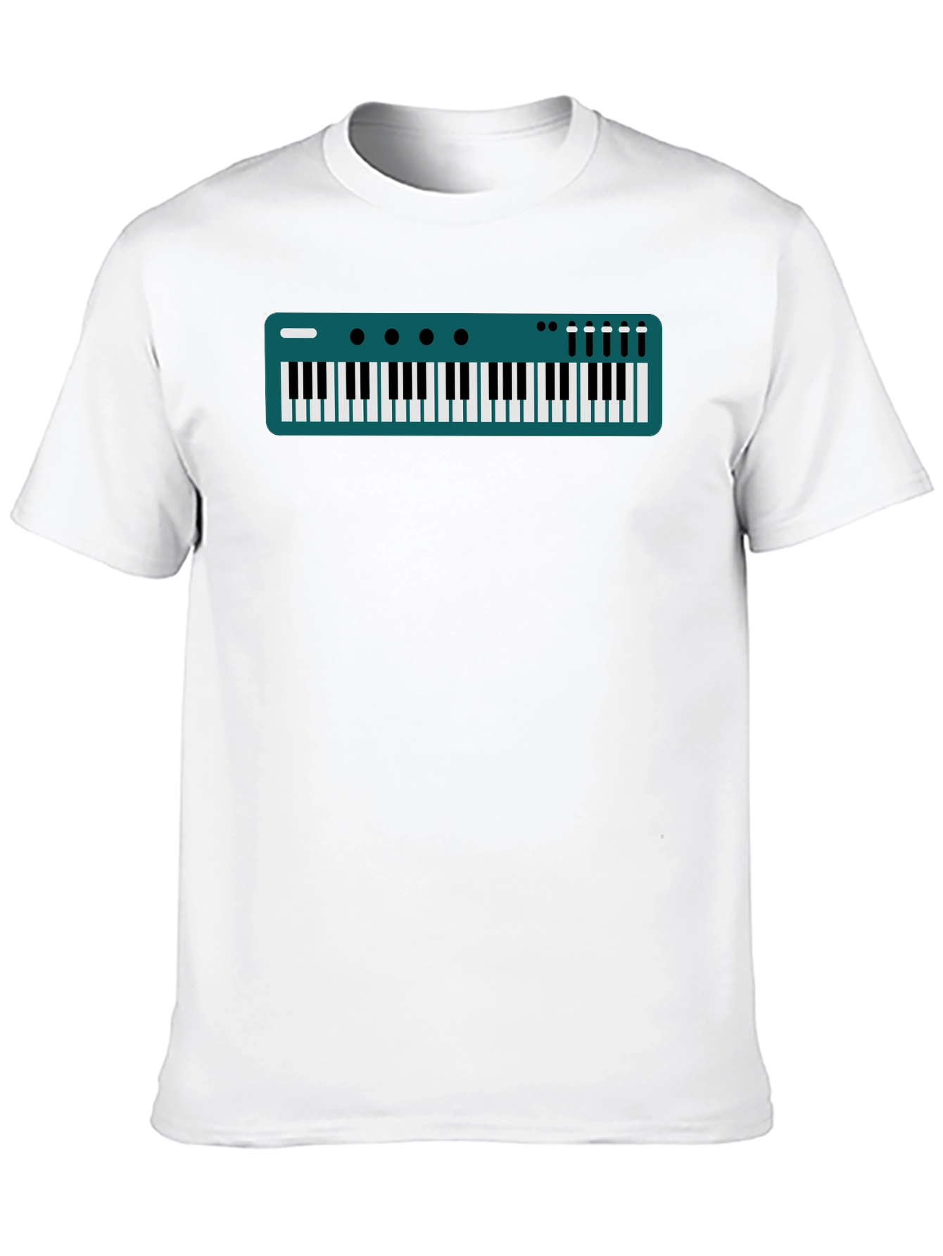 Keyboard T-Shirt - Music Lover Apparel