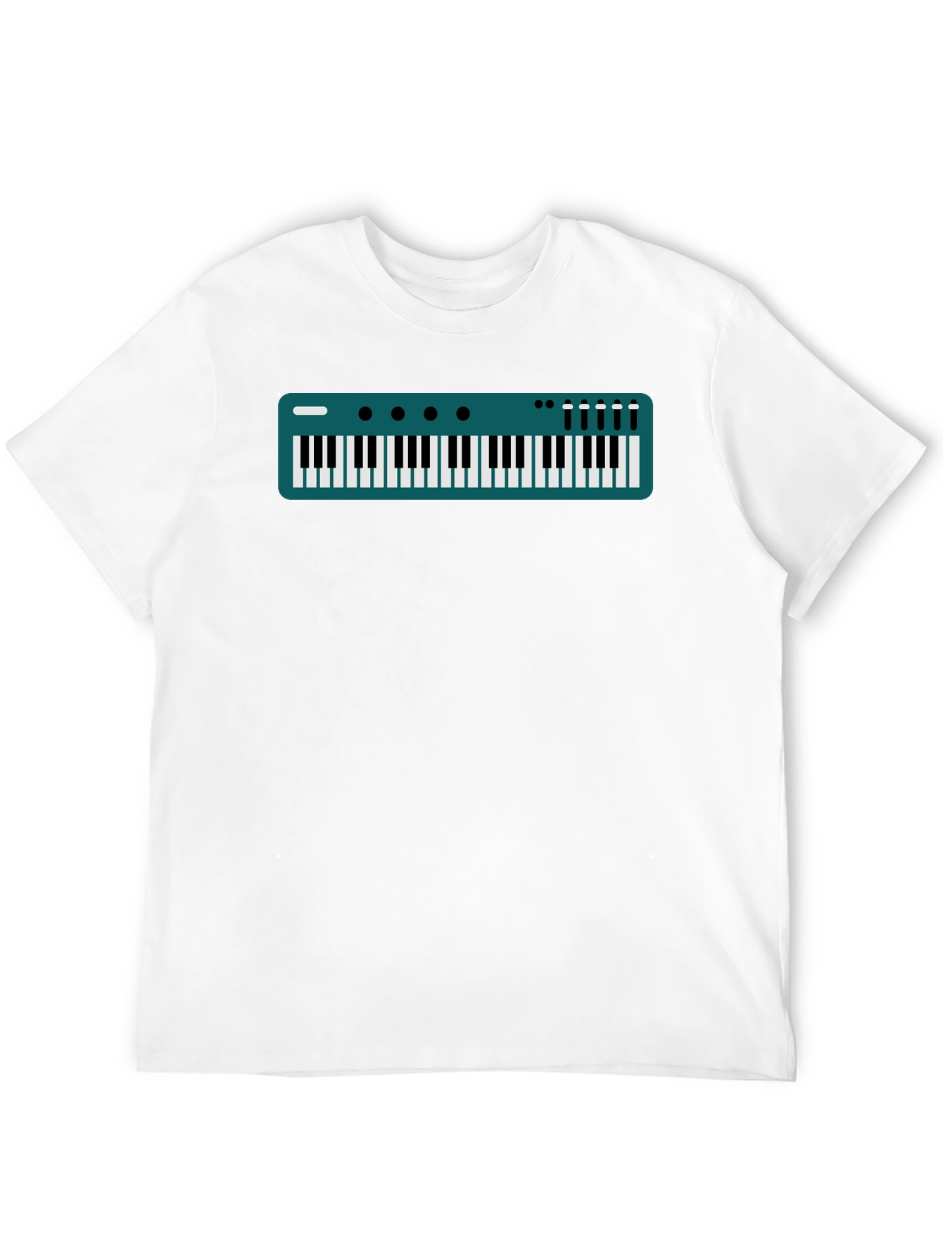 Keyboard T-Shirt - Music Lover Apparel