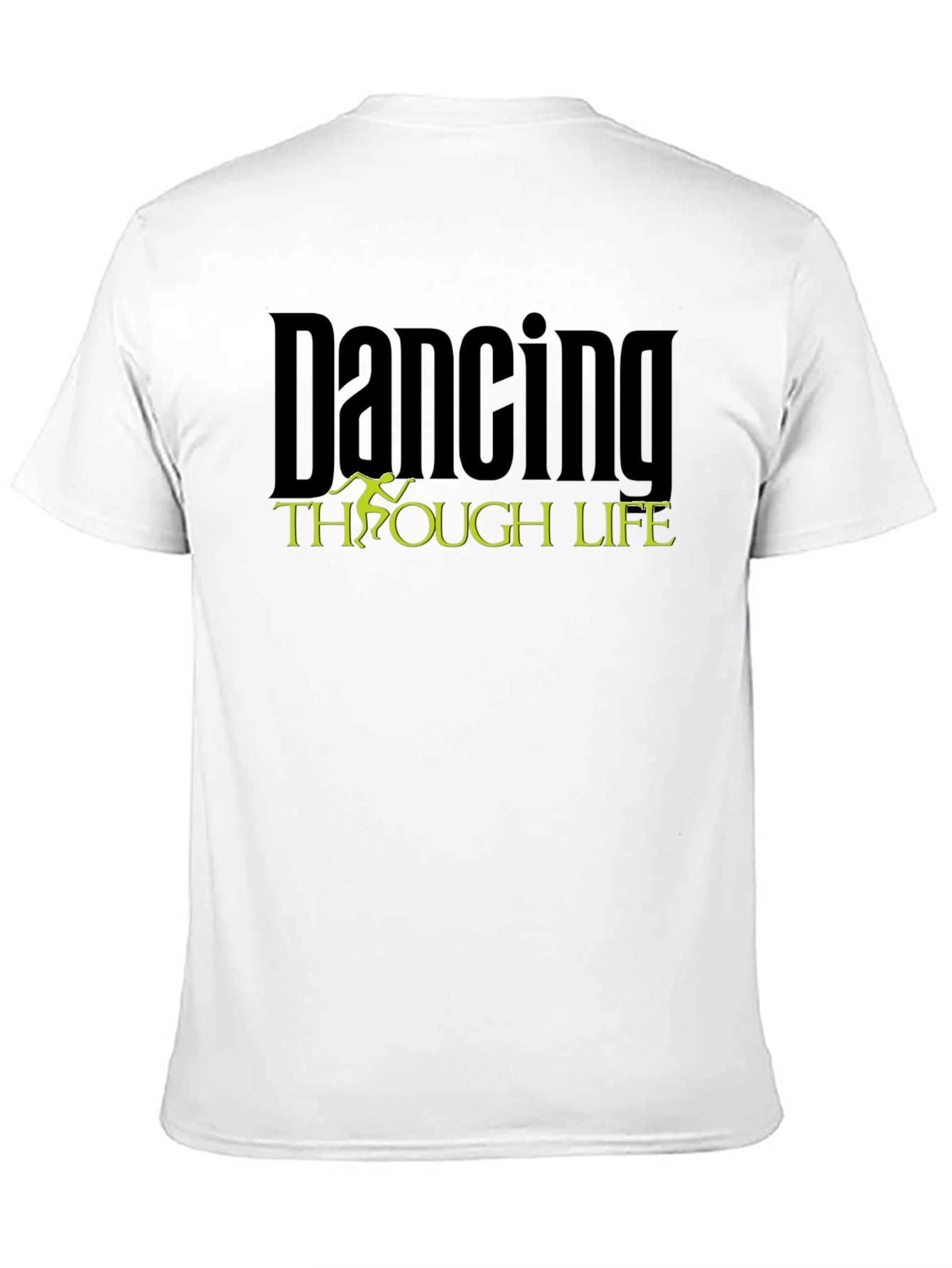 Dancing Through Life Black Graphic Tee