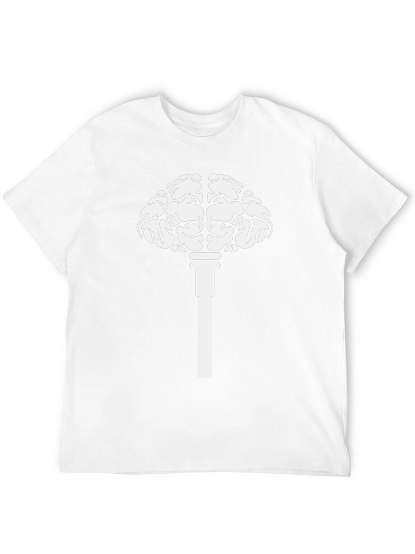 Brain Key Graphic Tee - Unlock Your Potential!