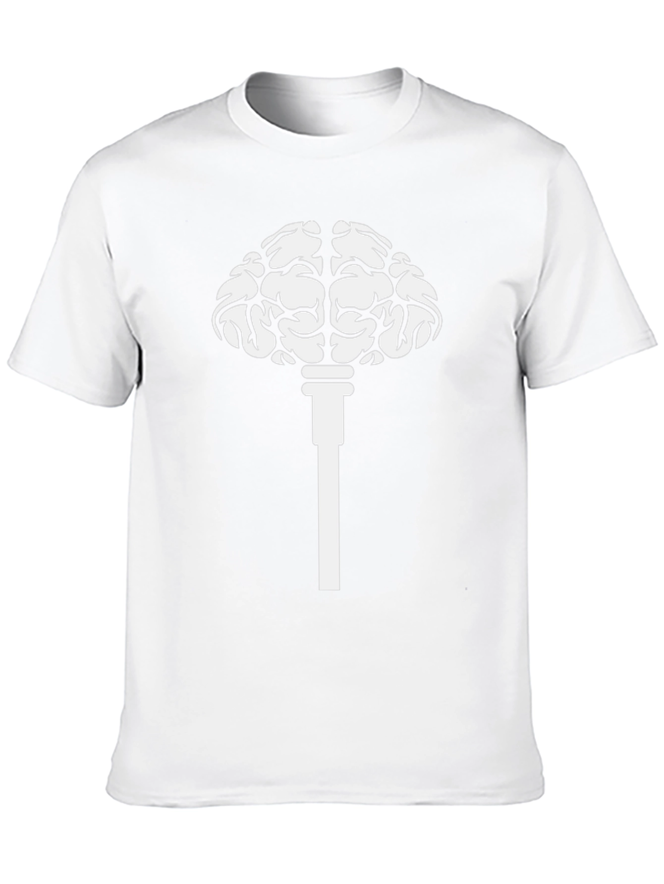 Brain Key Graphic Tee - Unlock Your Potential!