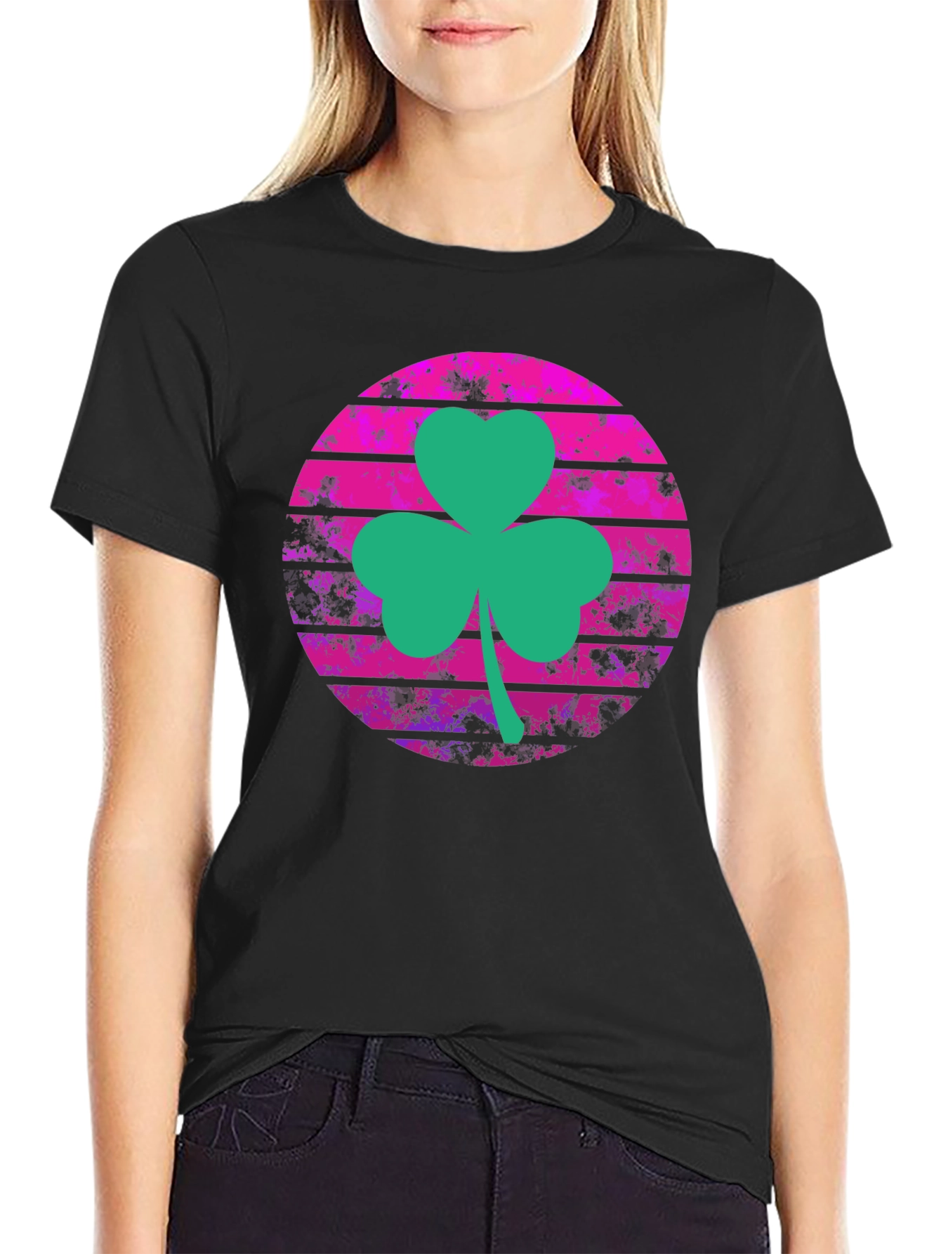 Retro Shamrock T-Shirt - St. Patricks Day Style